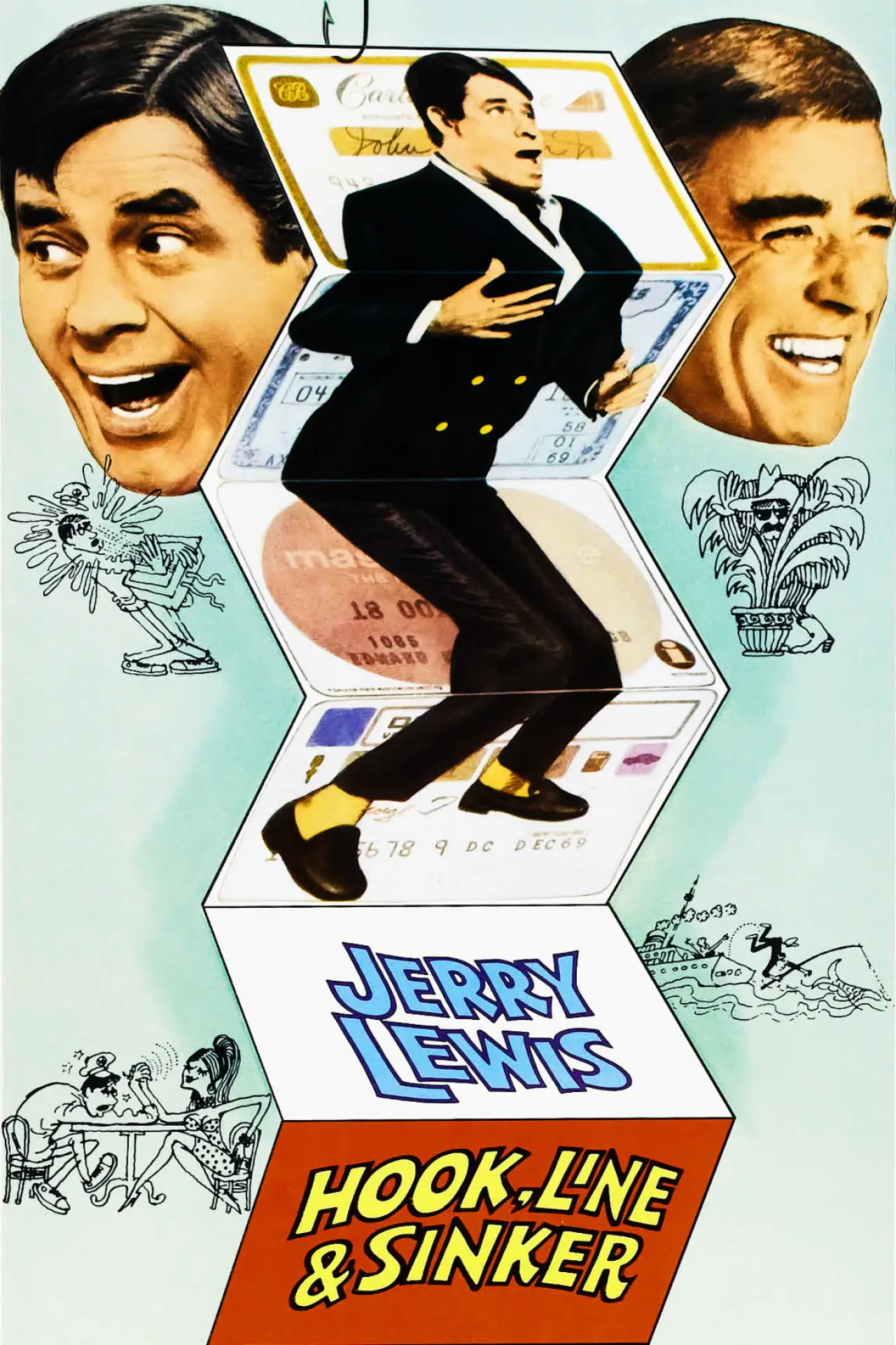 Plakat filmowy "Hook, Line and Sinker"