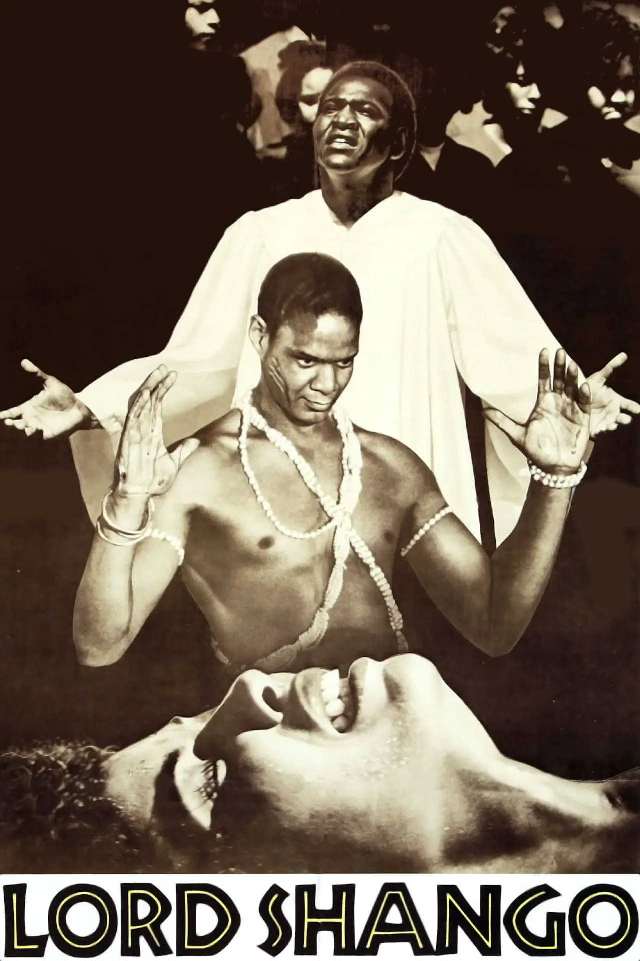 Plakat filmowy "Lord Shango"