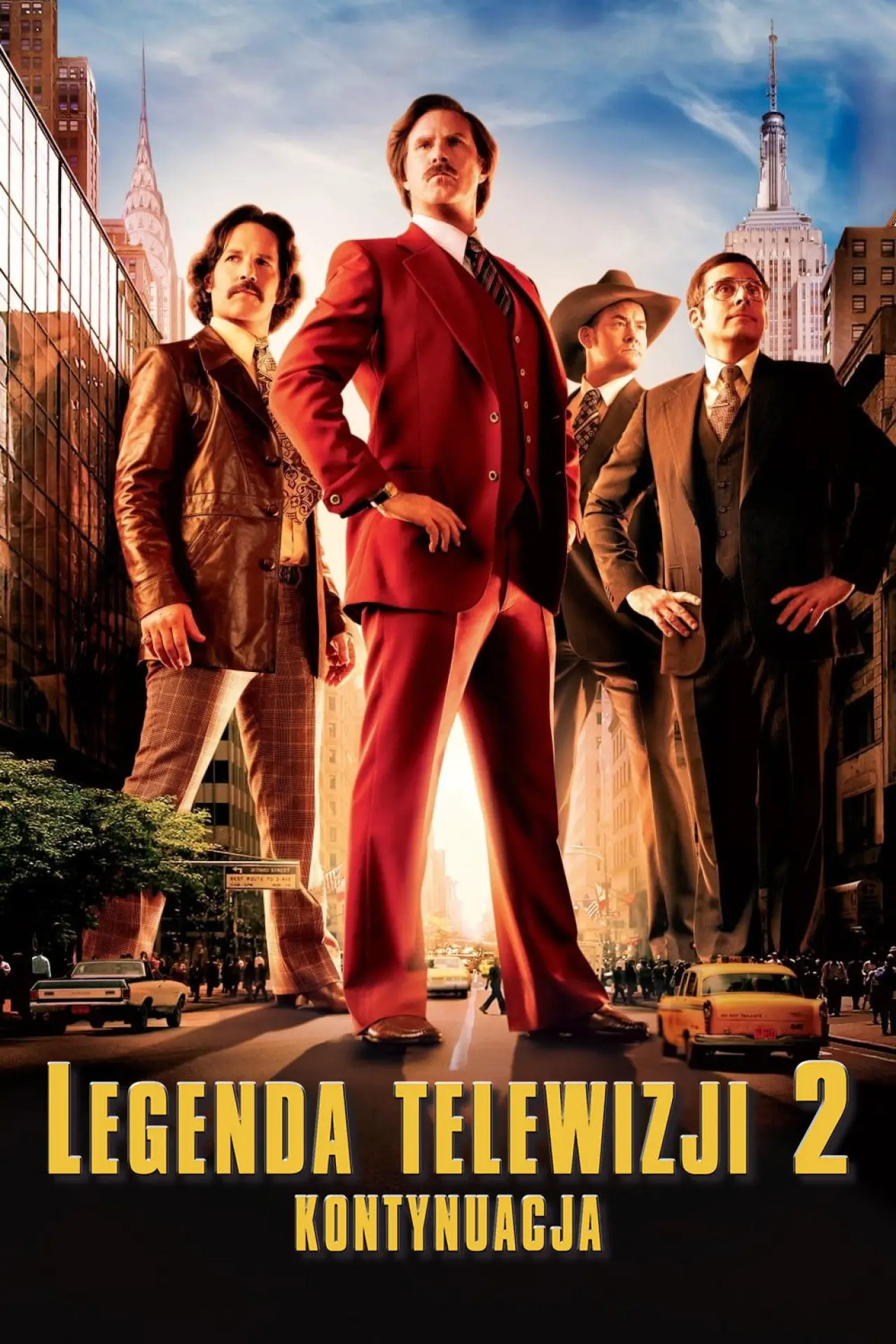 Plakat filmowy "Legenda telewizji 2: Kontynuacja"