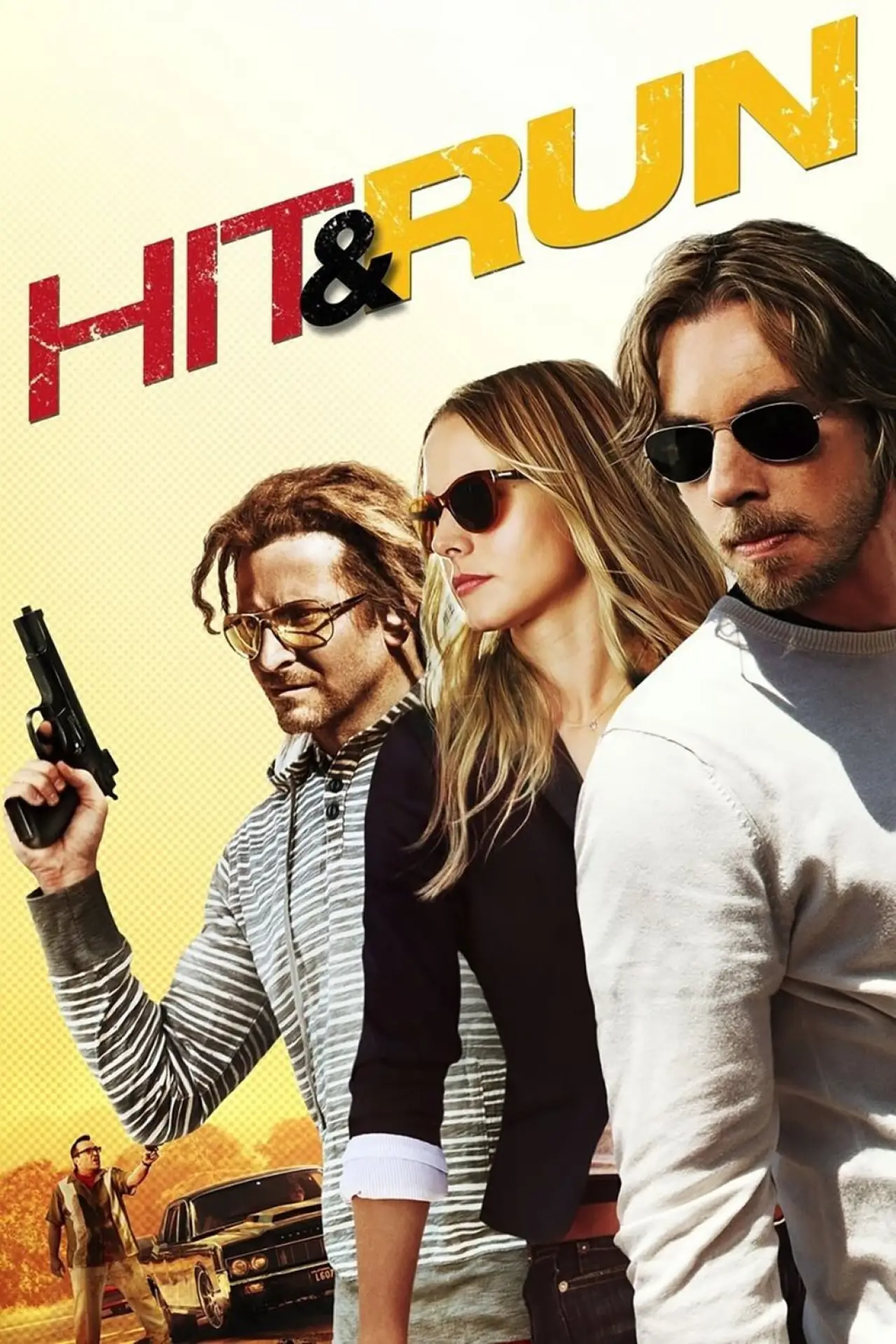 Plakat filmowy "Bij i wiej"