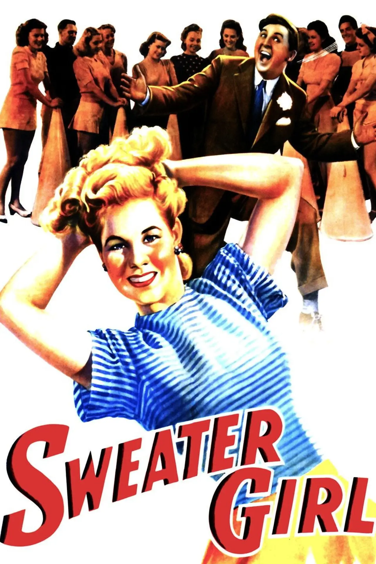 Plakat filmowy "Sweater Girl"