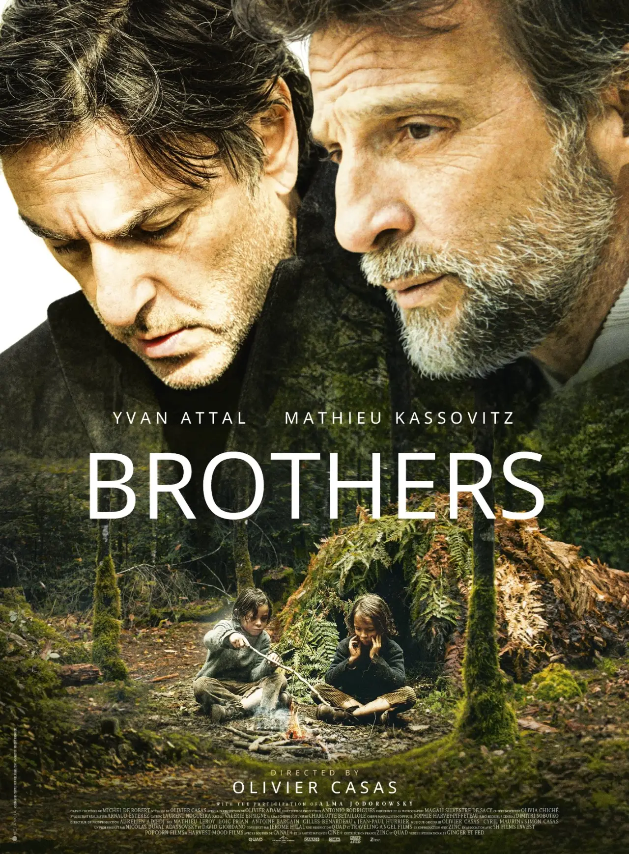 Plakat filmowy "Frères"