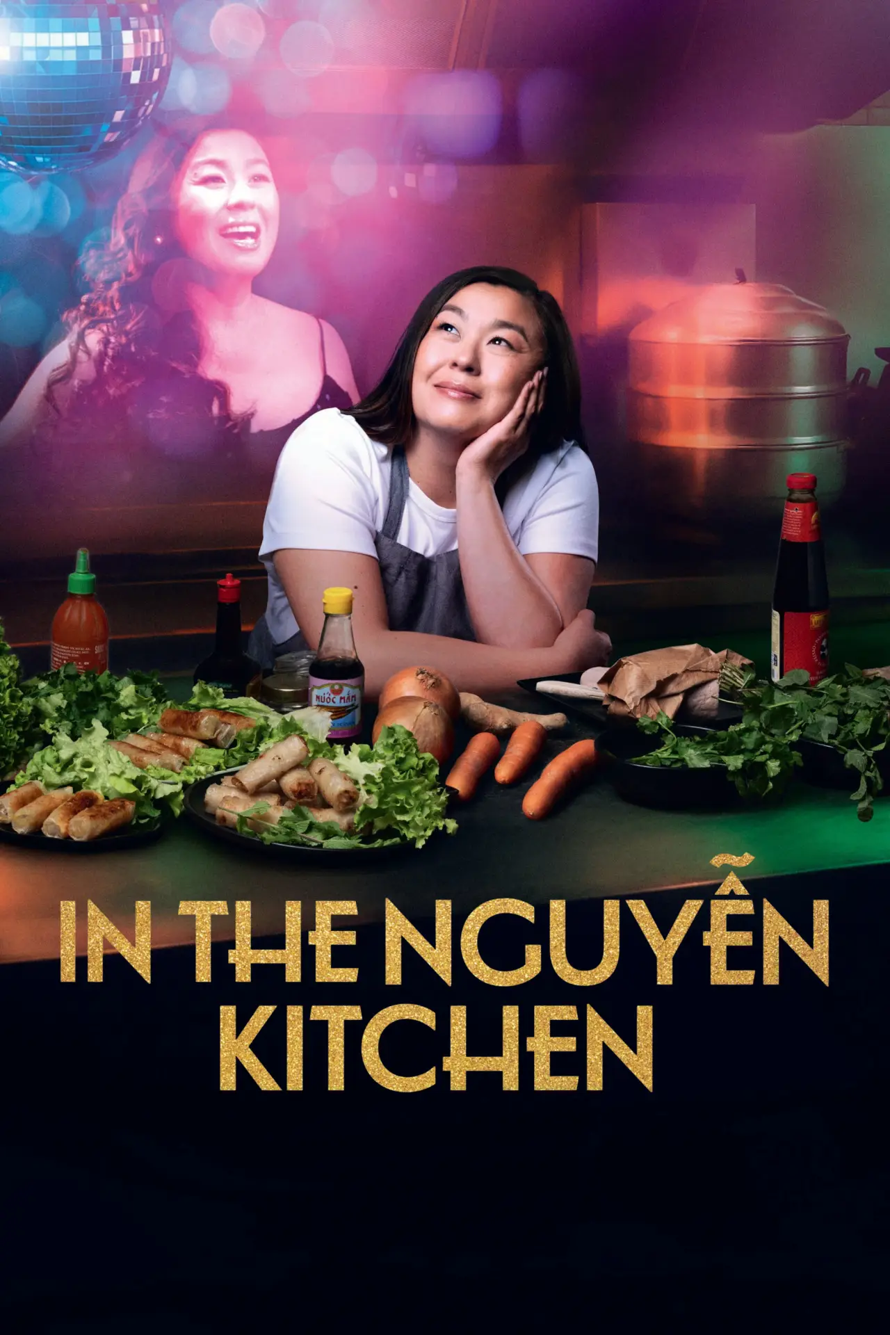 Plakat filmowy "Dans la cuisine des Nguyen"