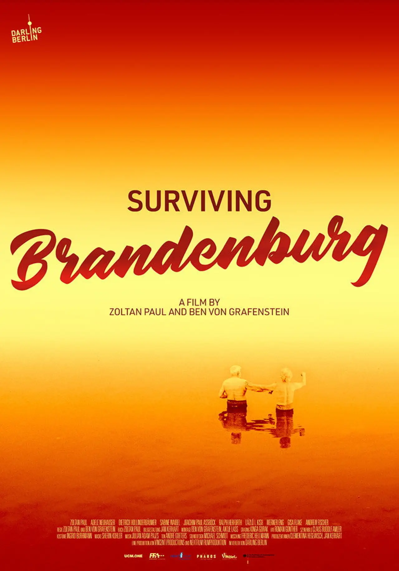 Plakat filmowy "Überleben in Brandenburg"