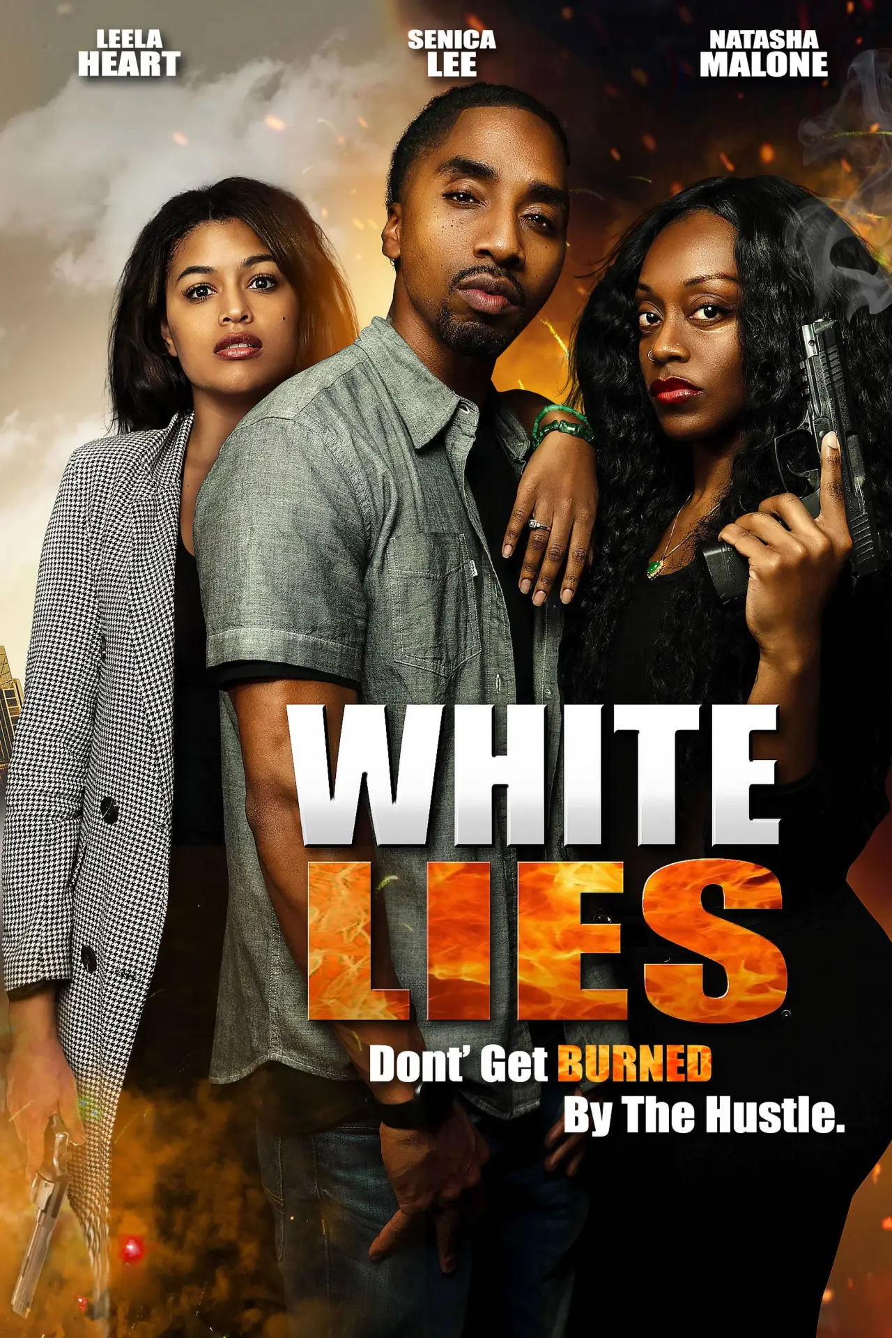Plakat filmowy "White Lies"