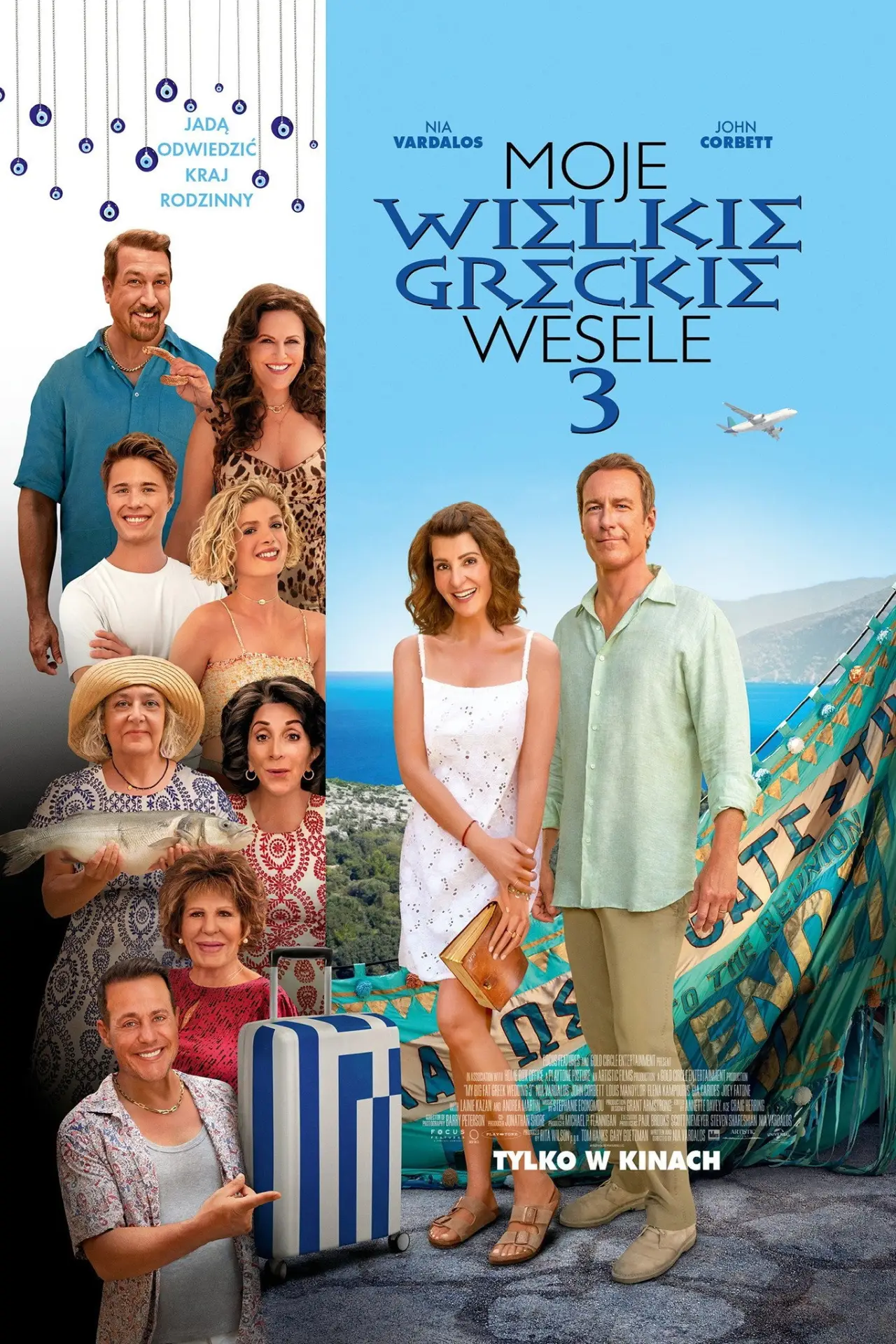 Plakat filmowy "Moje wielkie greckie wesele 3"