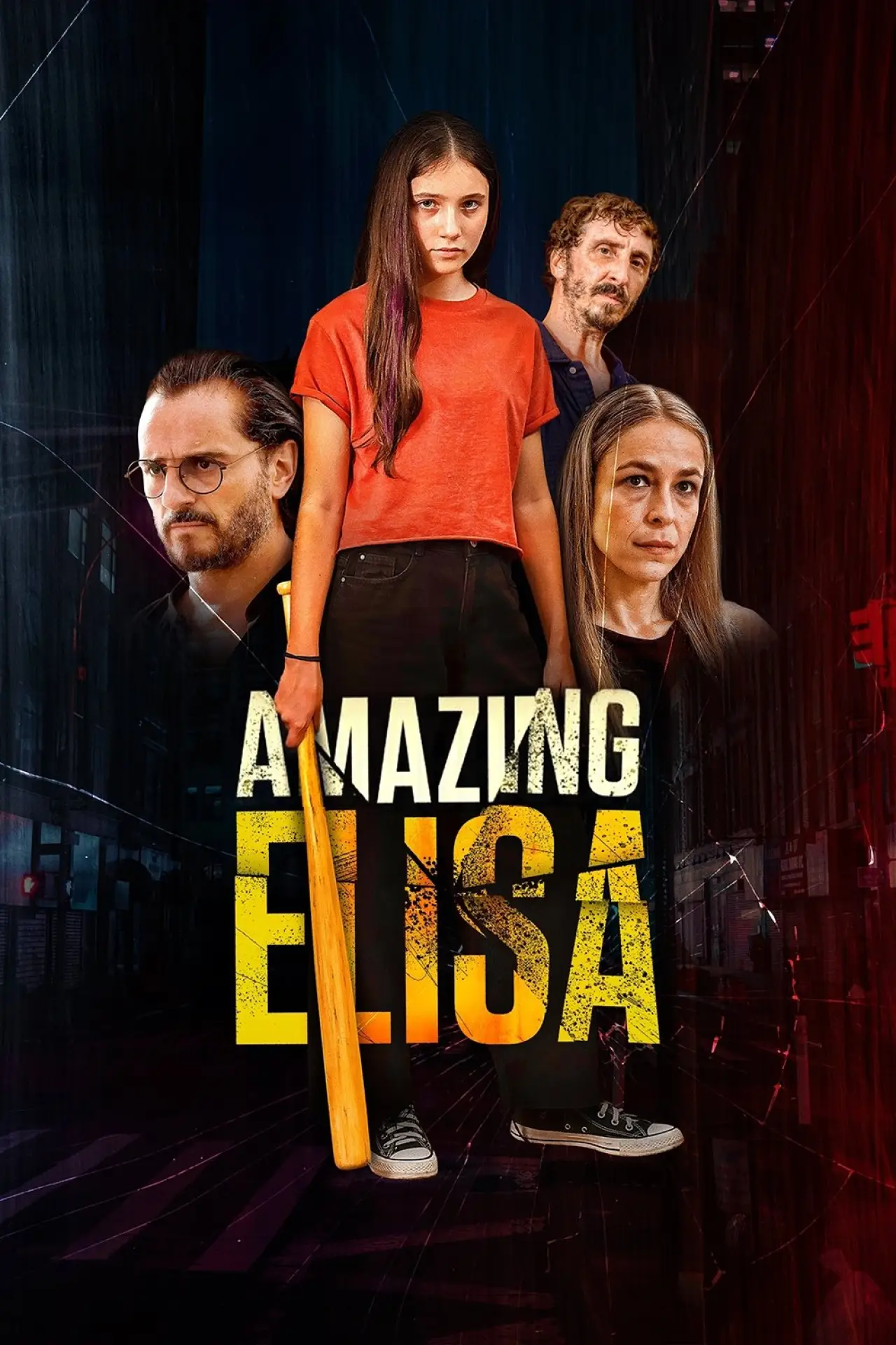 Plakat filmowy "Niesamowita Elisa"