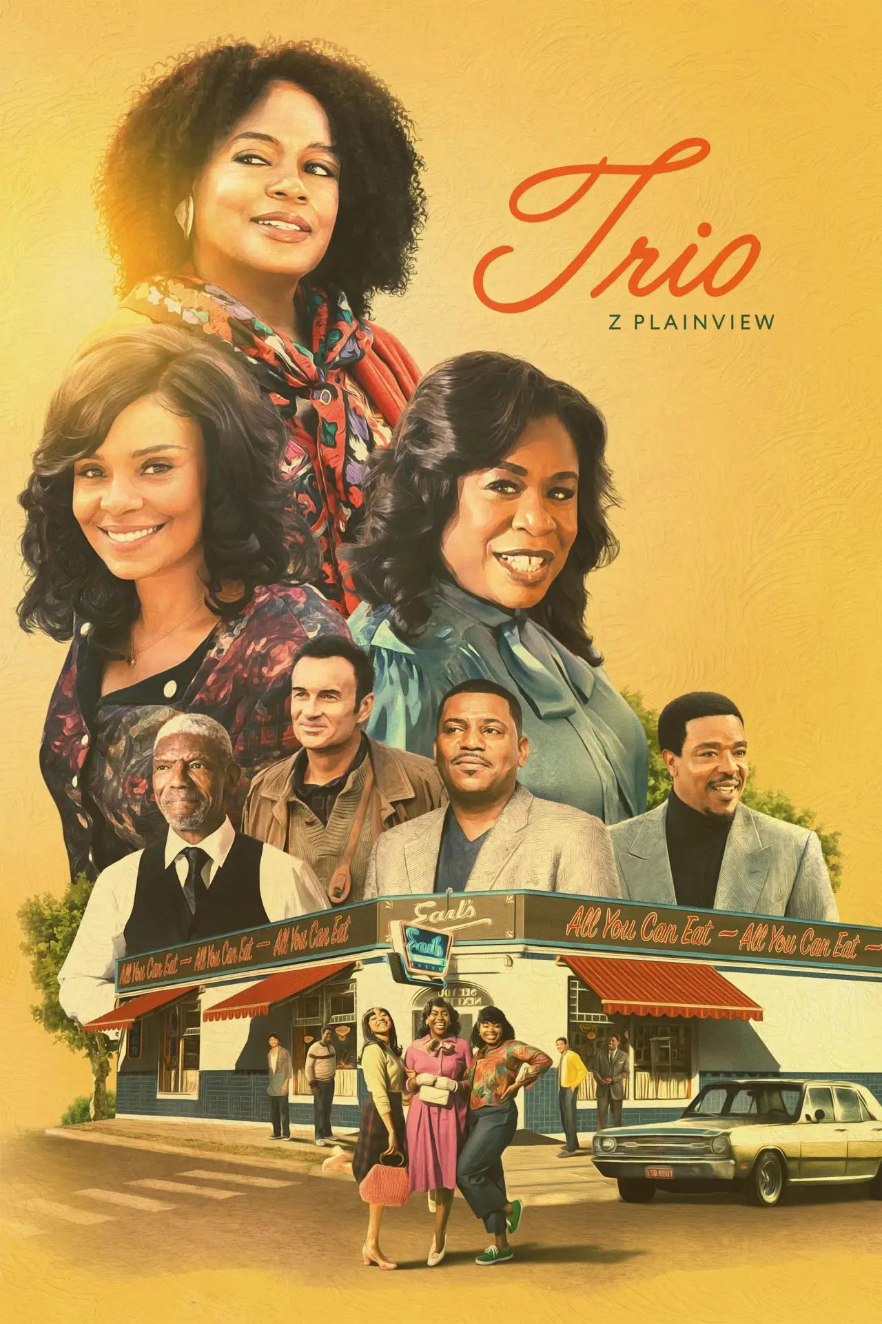 Plakat filmowy "Trio z Plainview"