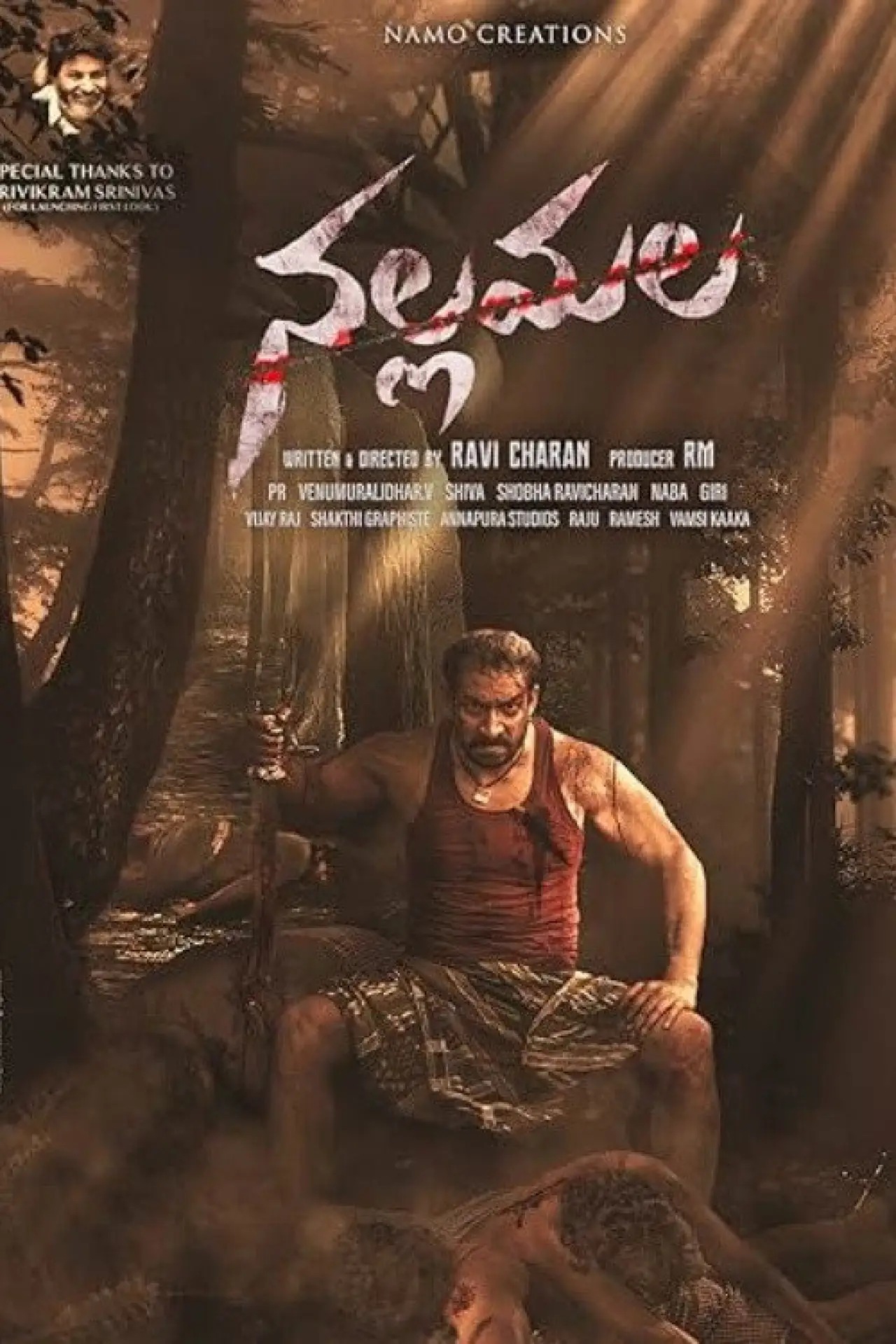 Plakat filmowy "Nallamala"