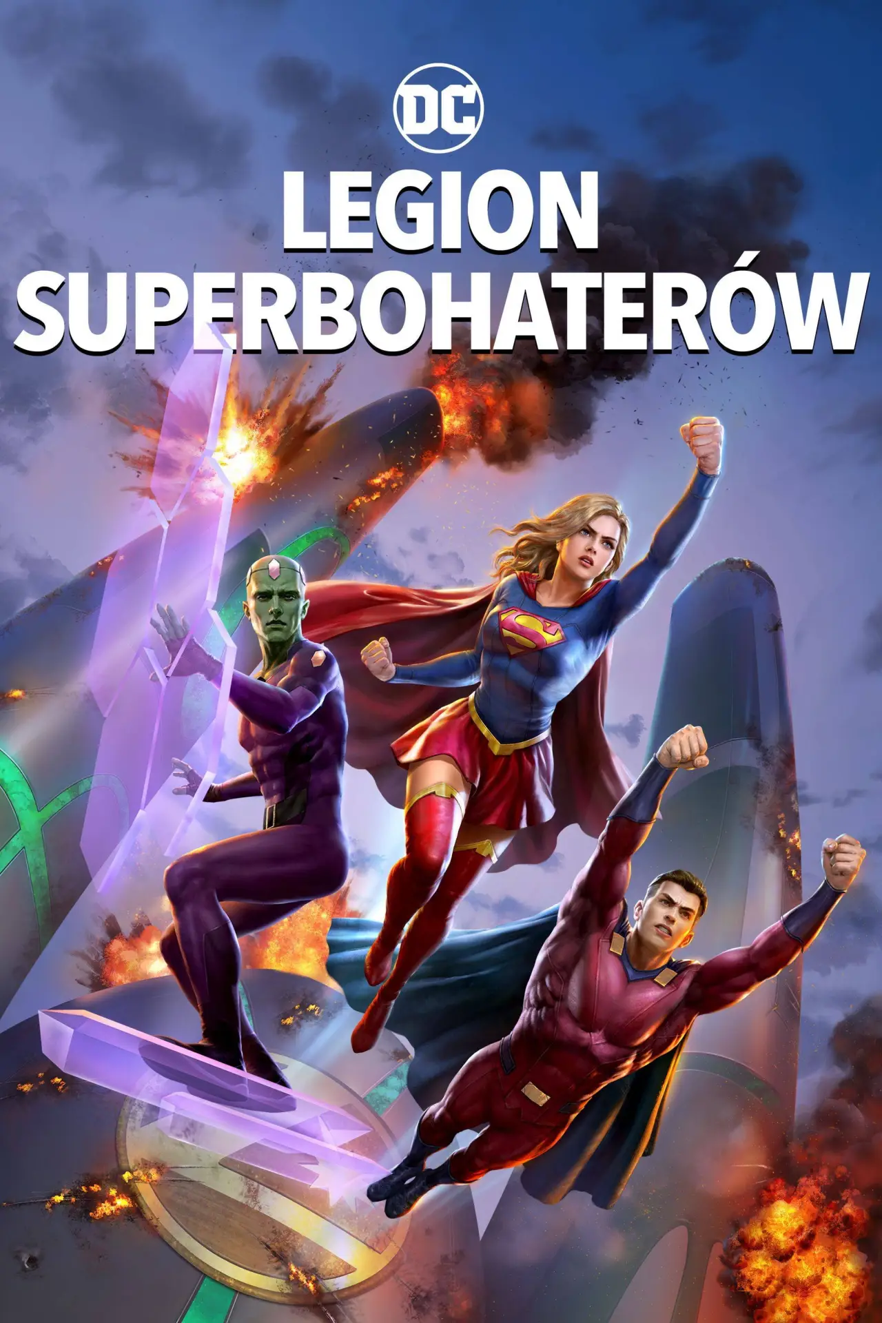 Plakat filmowy "Legion superbohaterów"