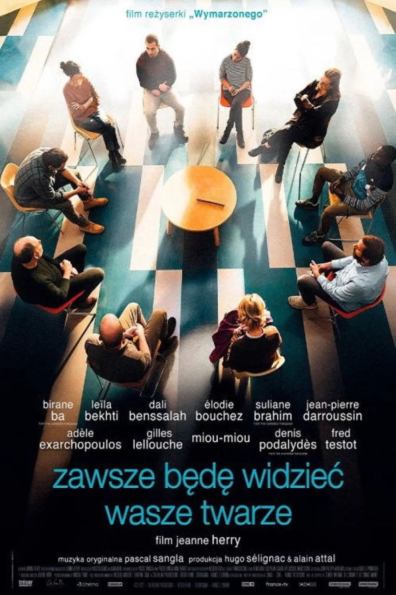 Plakat filmowy "Zawsze będę widzieć wasze twarze"