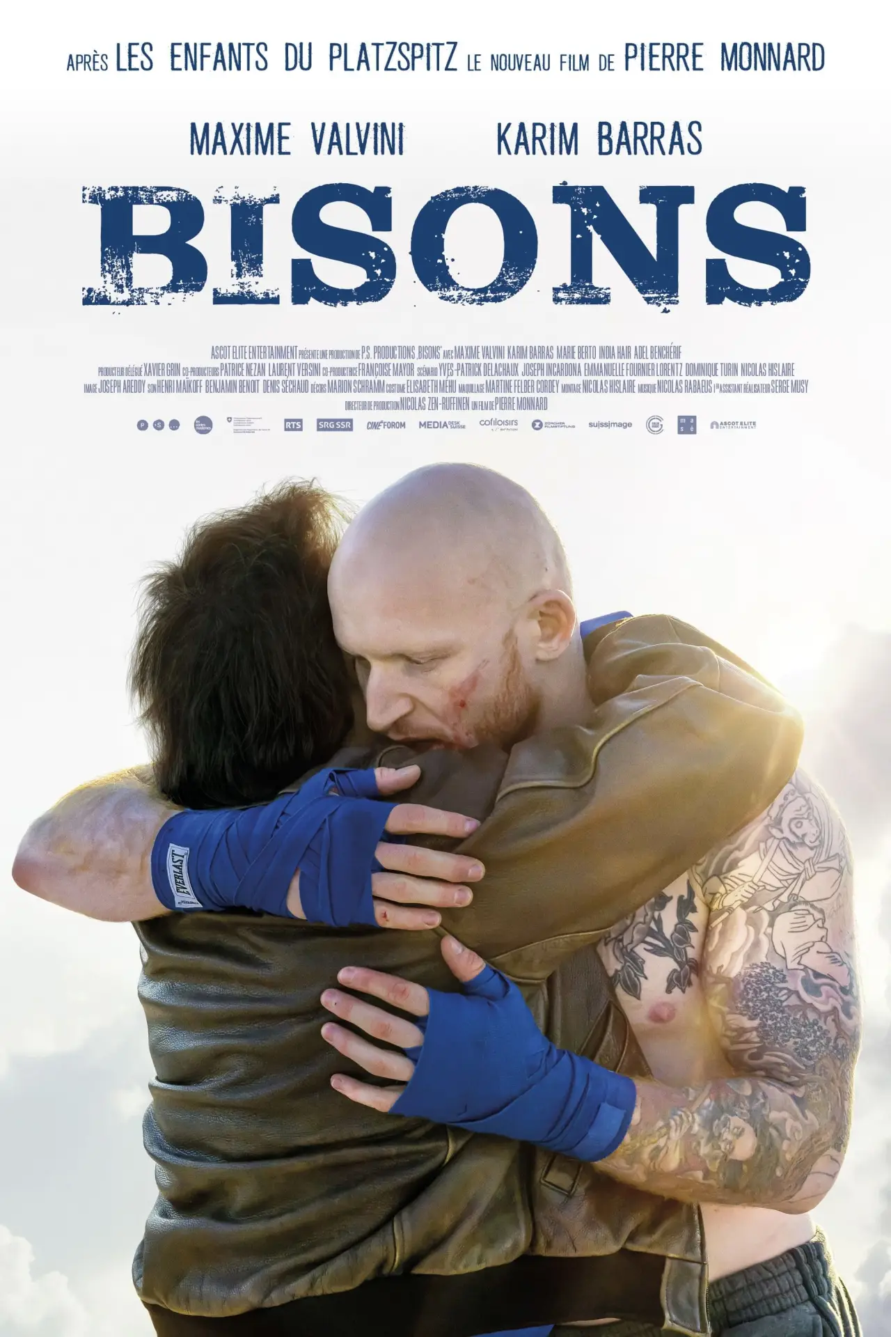 Plakat filmowy "Bisons"