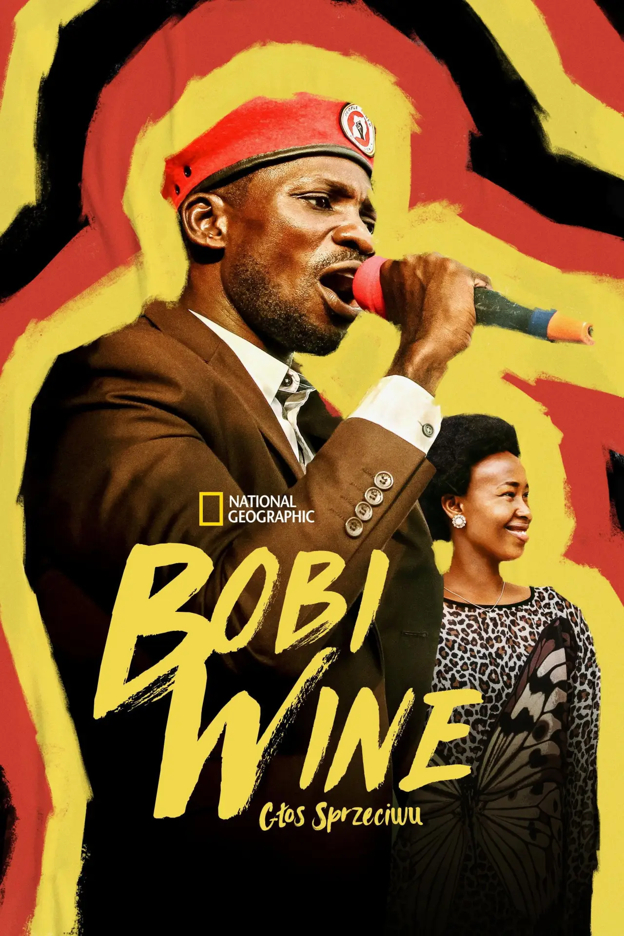Plakat filmowy "Bobi Wine - głos sprzeciwu"