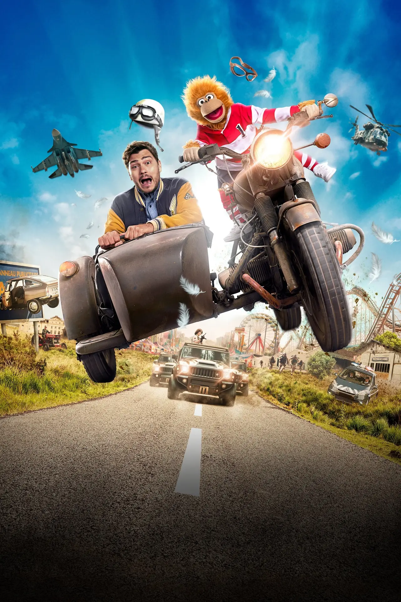 Plakat filmowy "Jeff Panacloc : À la poursuite de Jean-Marc"
