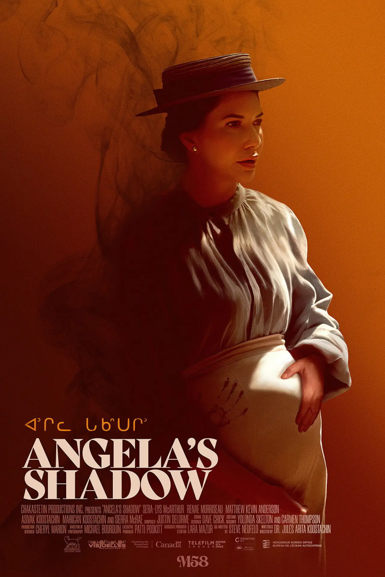 Plakat filmowy "Angela’s Shadow"