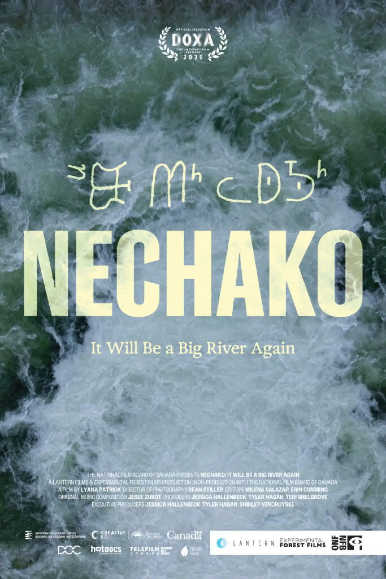 Plakat filmowy "Nechako: It Will Be A Big River Again"