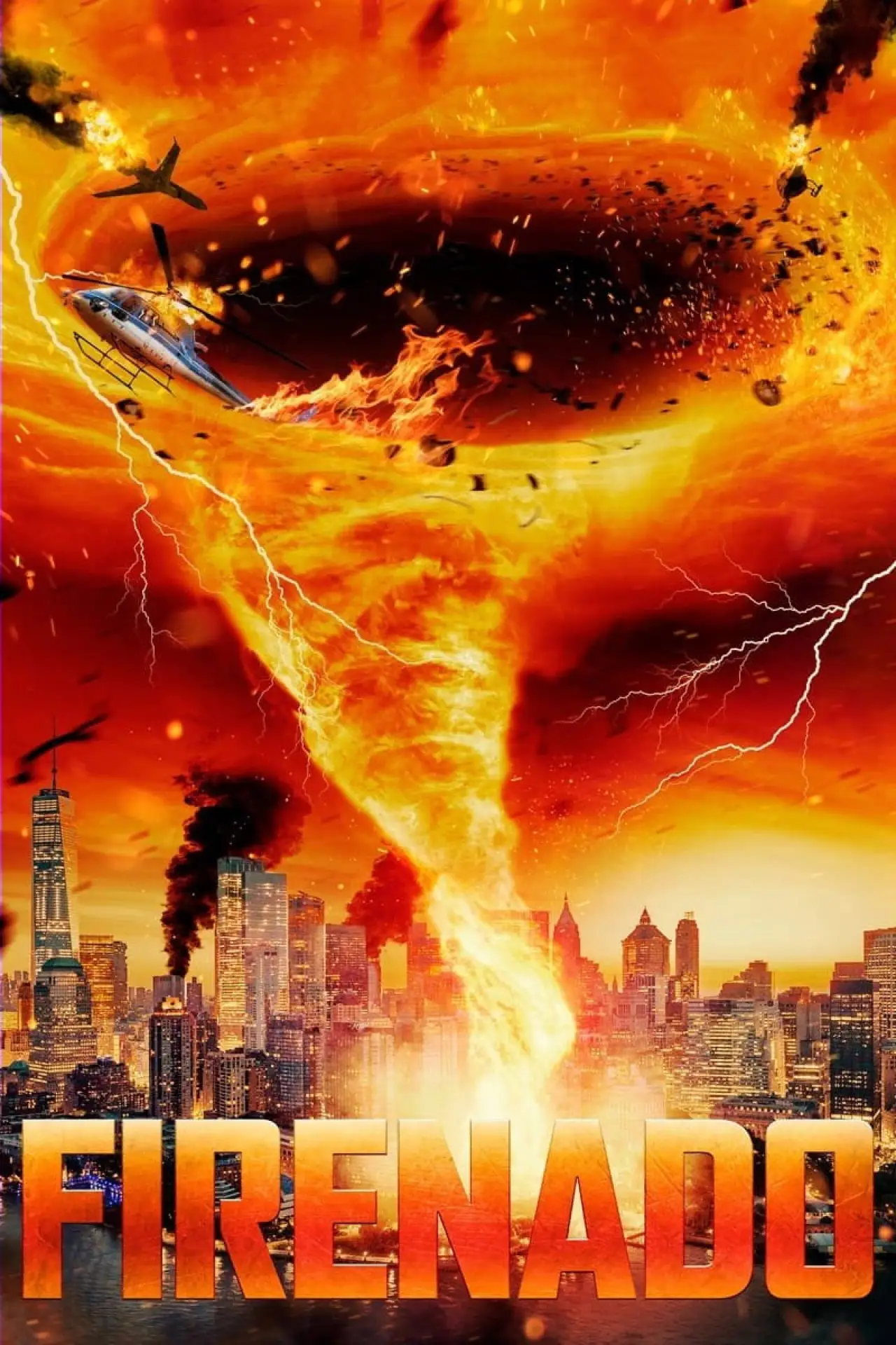 Plakat filmowy "Firenado"