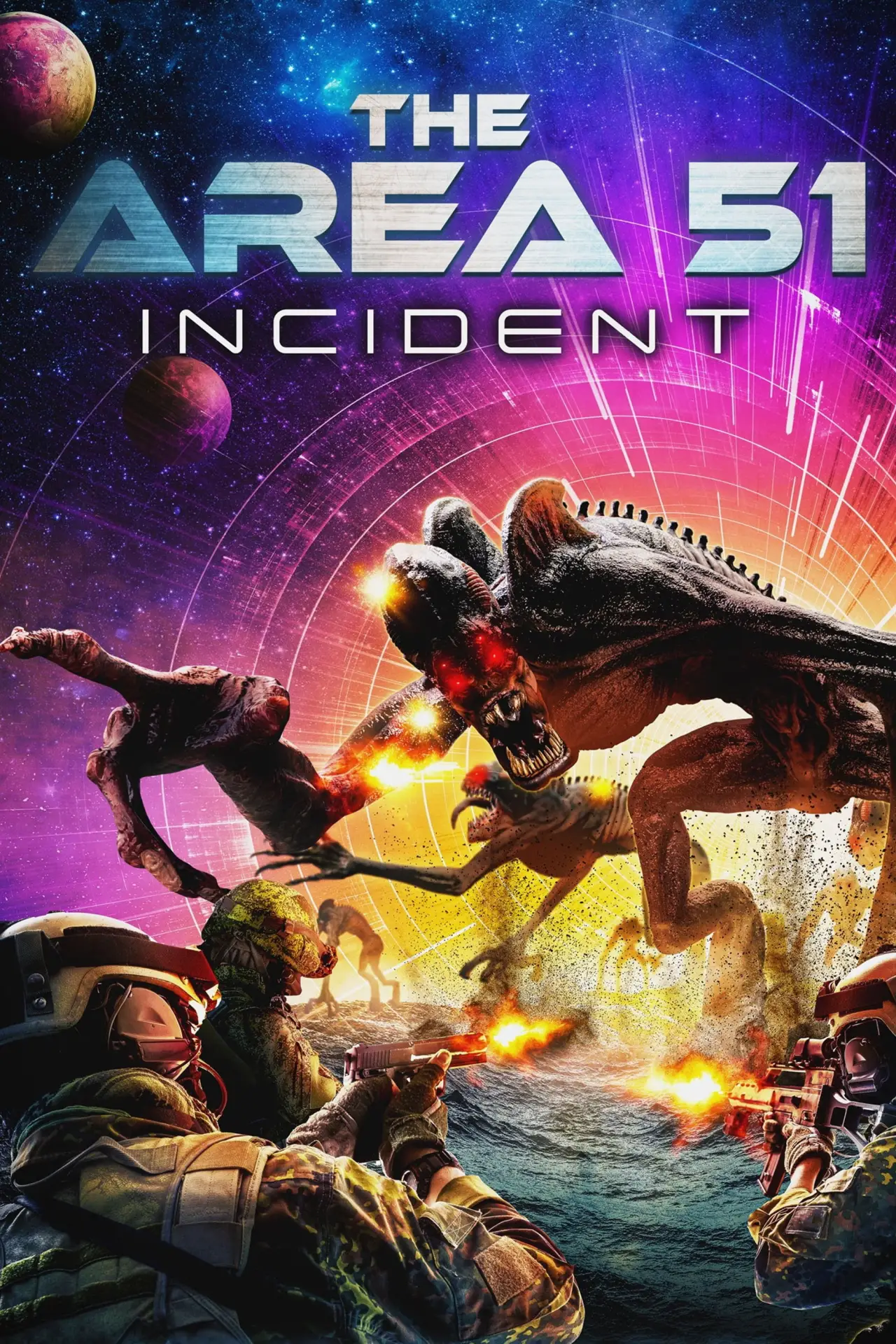 Plakat filmowy "The Area 51 Incident"