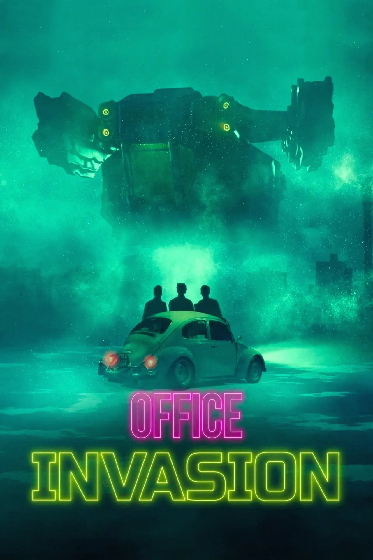 Plakat filmowy "Obcy w biurze"