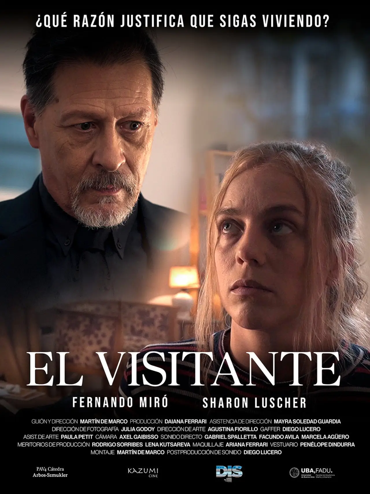 Plakat filmowy "El visitante"
