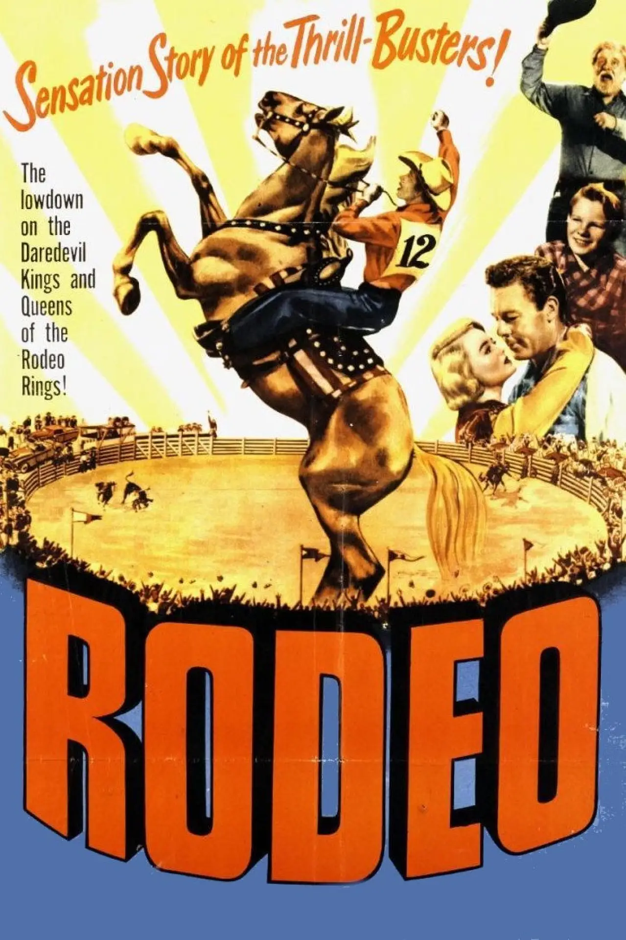 Plakat filmowy "Rodeo"