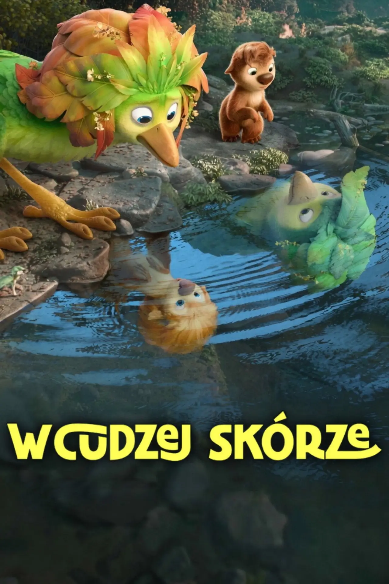 Plakat filmowy "W cudzej skórze"