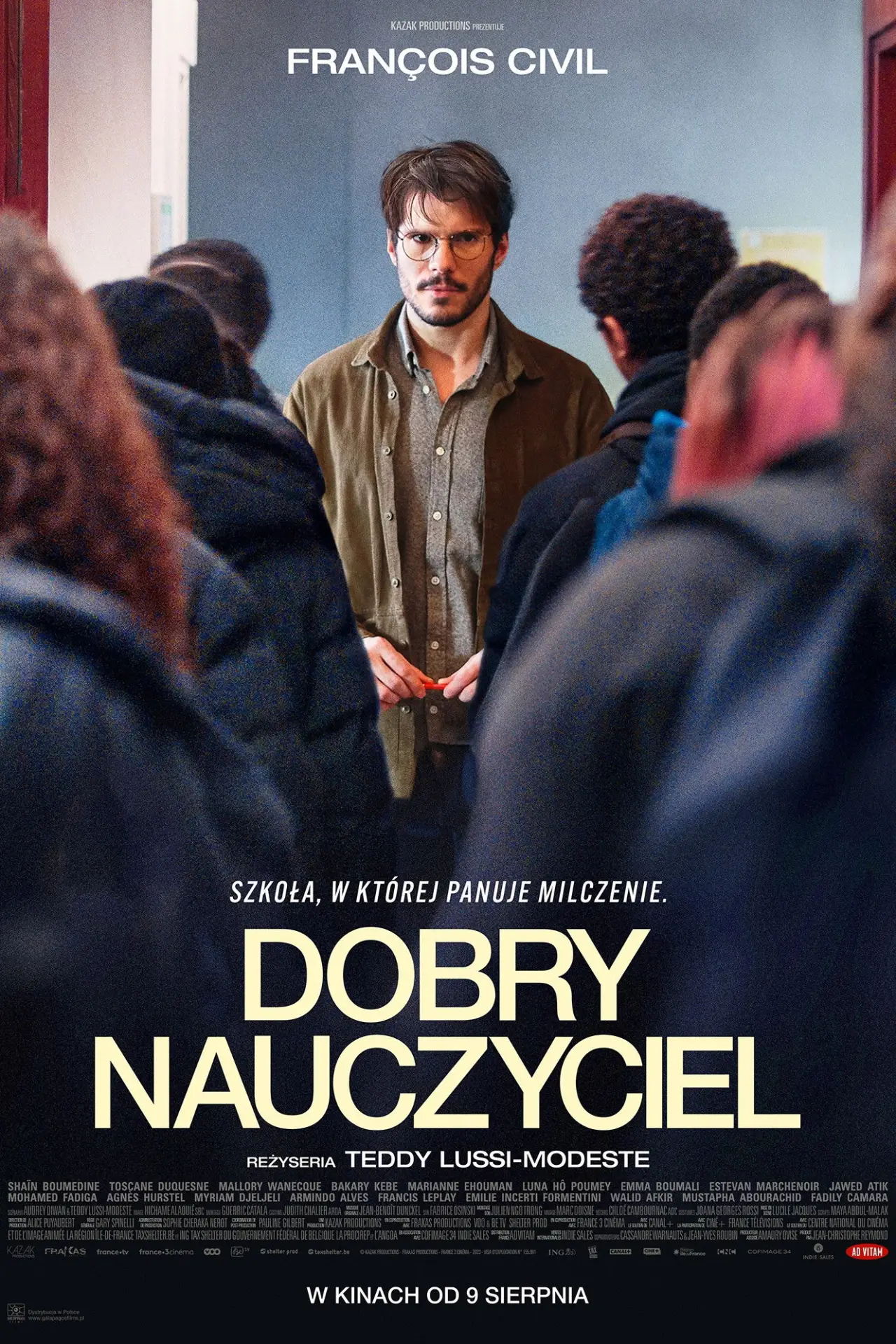 Plakat filmowy "Dobry nauczyciel"