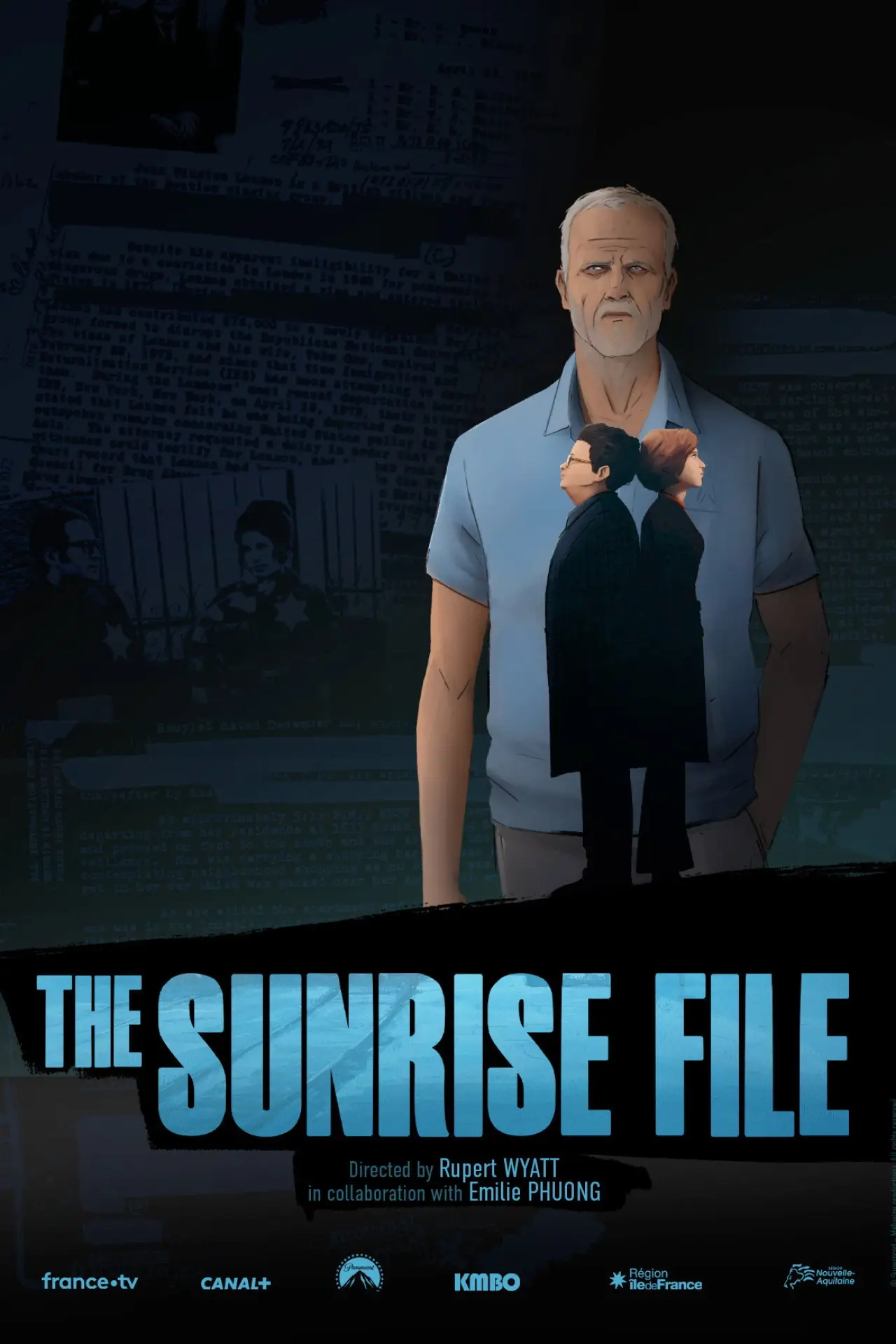 Plakat filmowy "The Sunrise File"