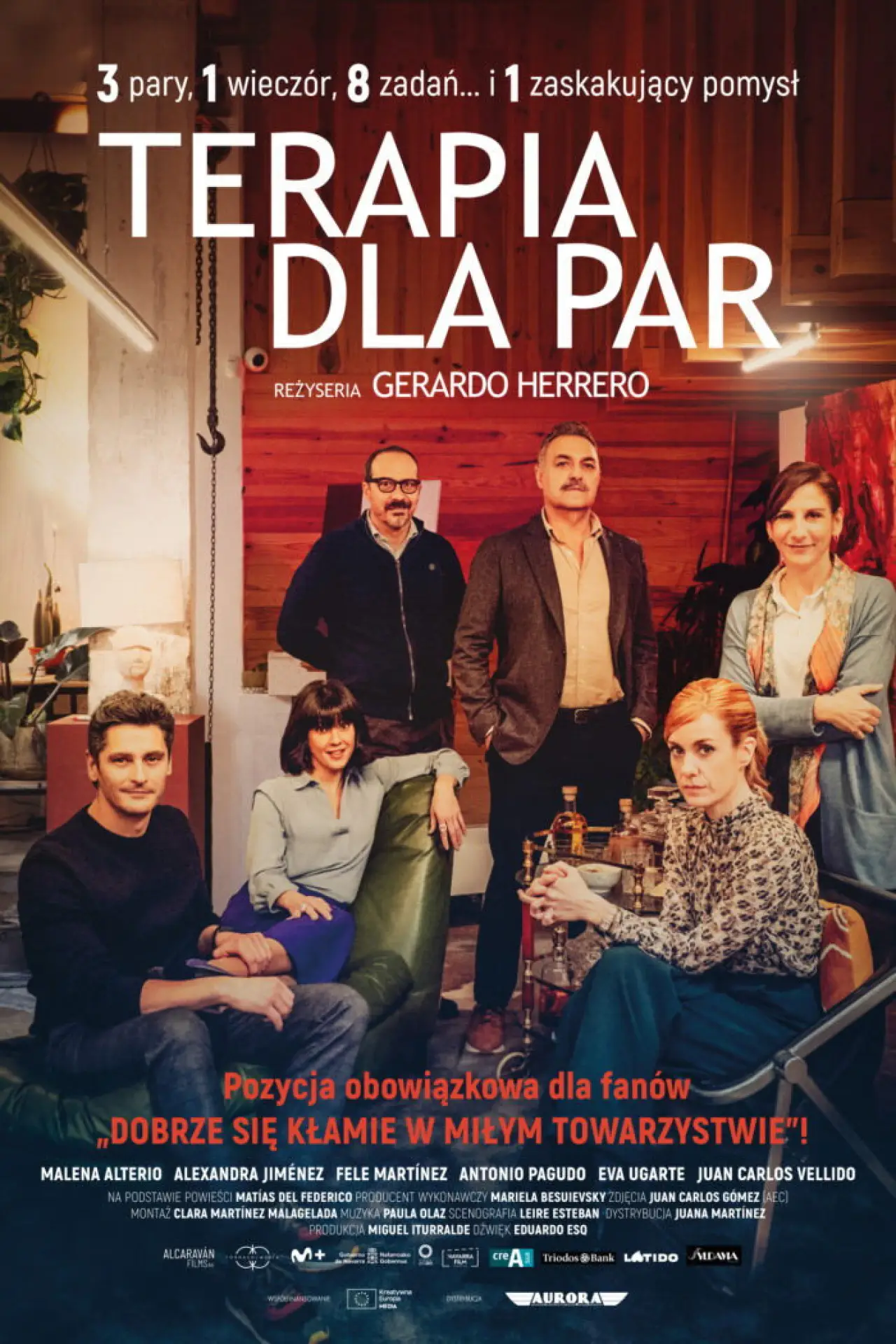 Plakat filmowy "Terapia dla par"