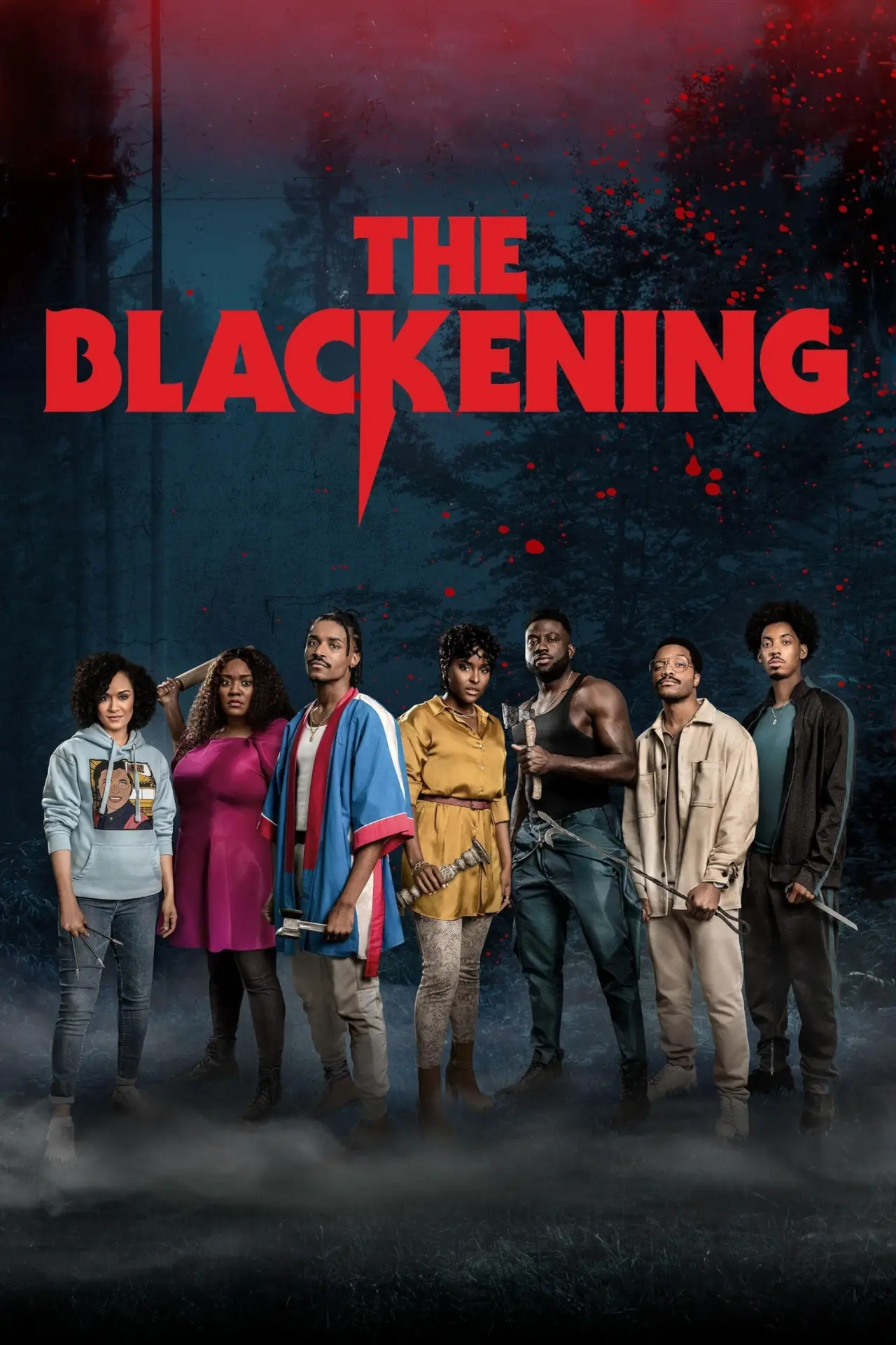 Plakat filmowy "The Blackening"