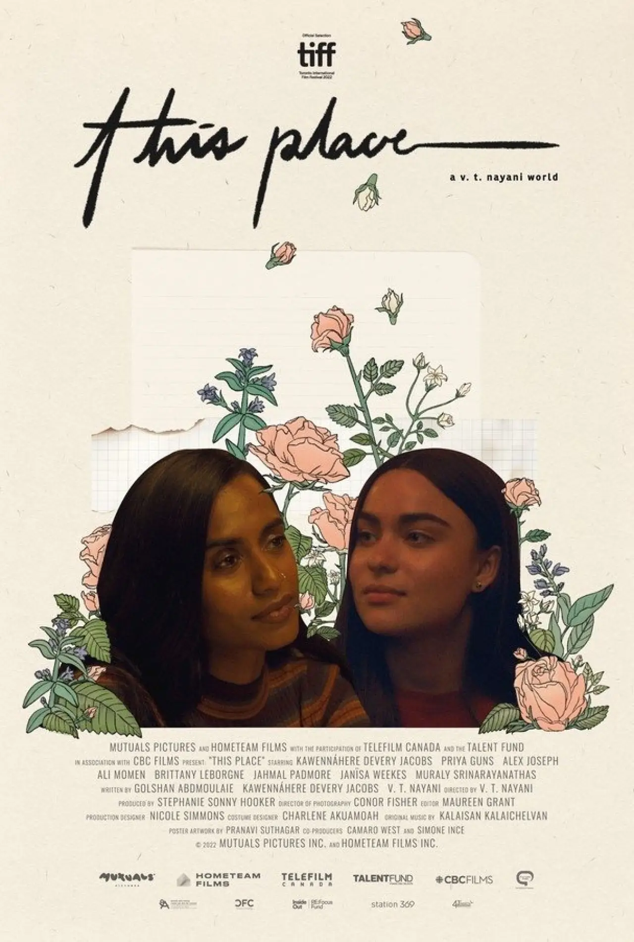Plakat filmowy "To miejsce"