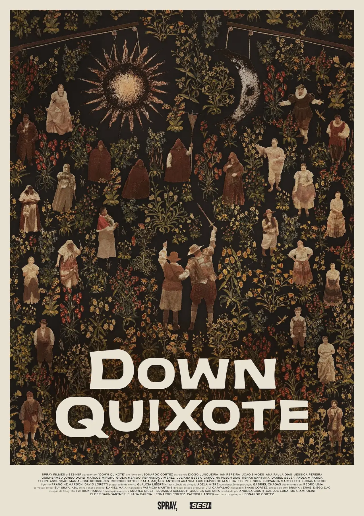 Plakat filmowy "Down Quixote"