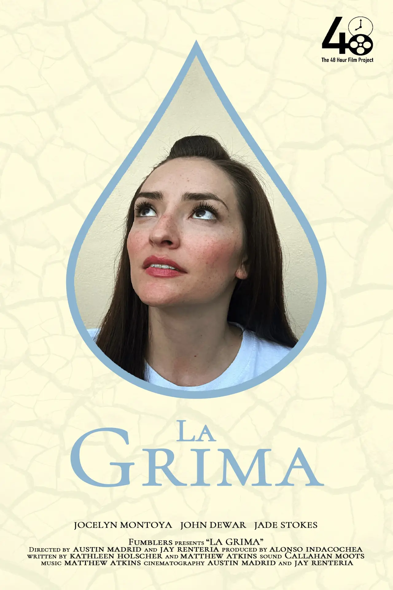 Plakat filmowy "La Grima"