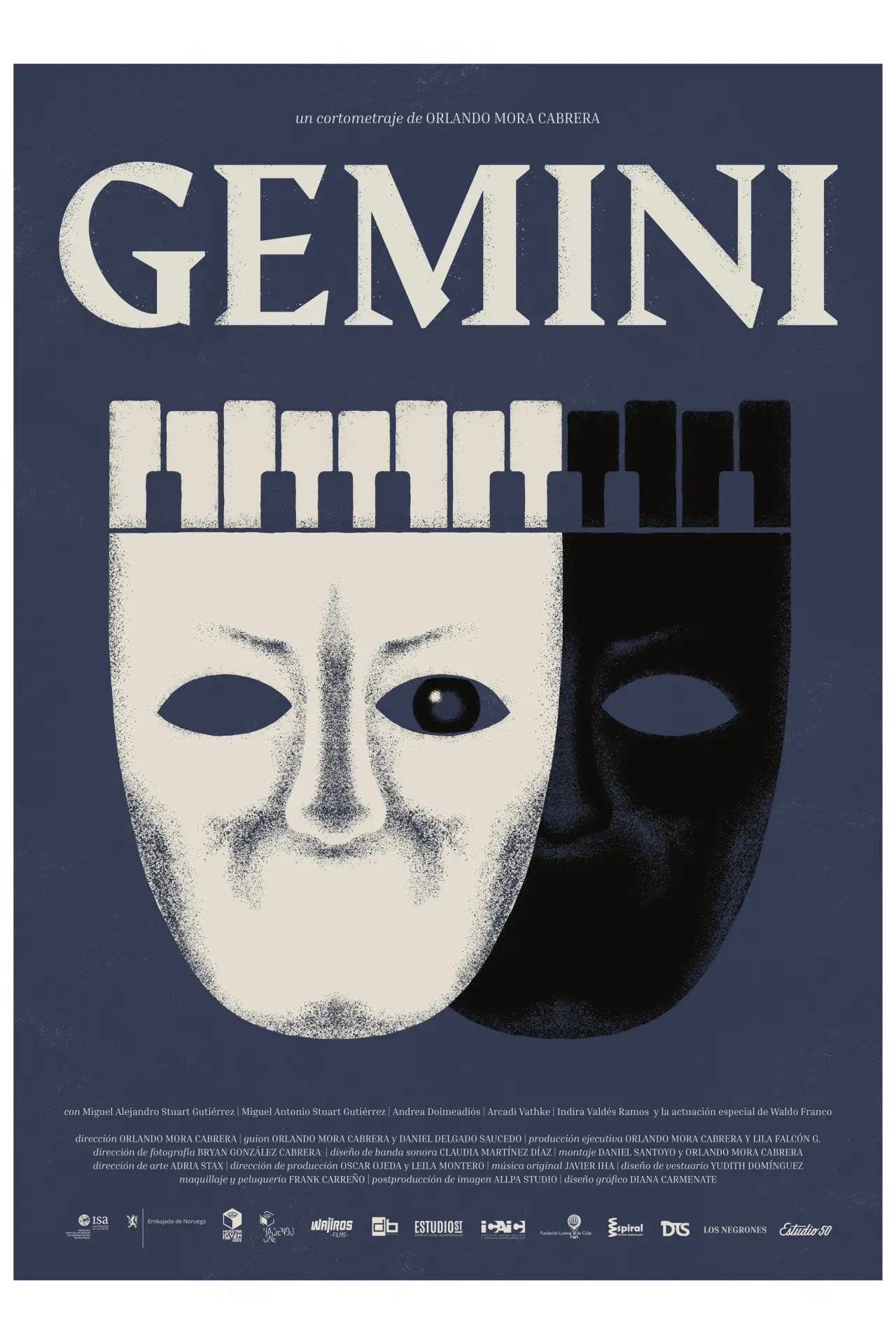 Plakat filmowy "Gemini"