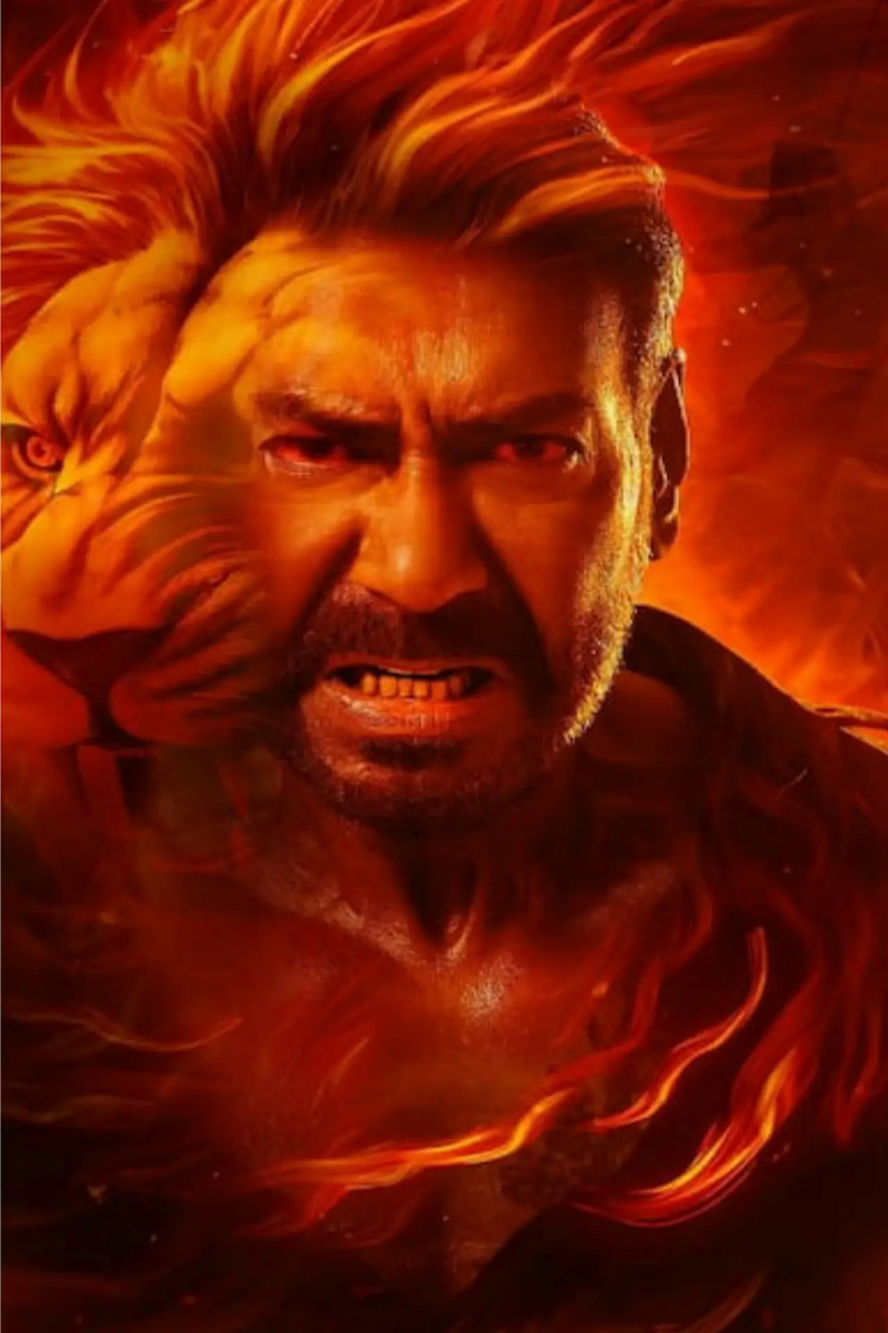 Plakat filmowy "सिंघम अगेन"