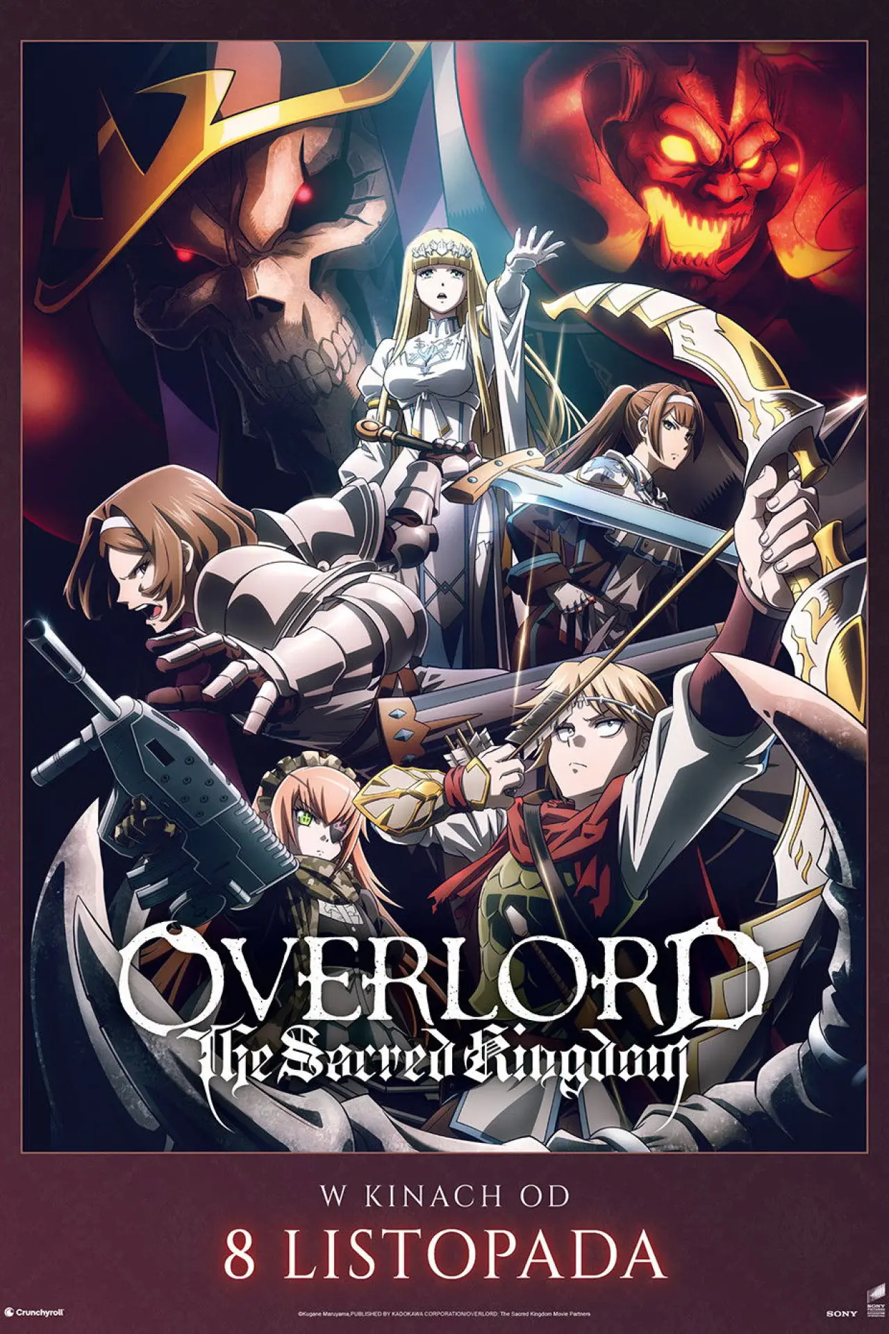 Plakat filmowy "OVERLORD: THE SACRED KINGDOM"