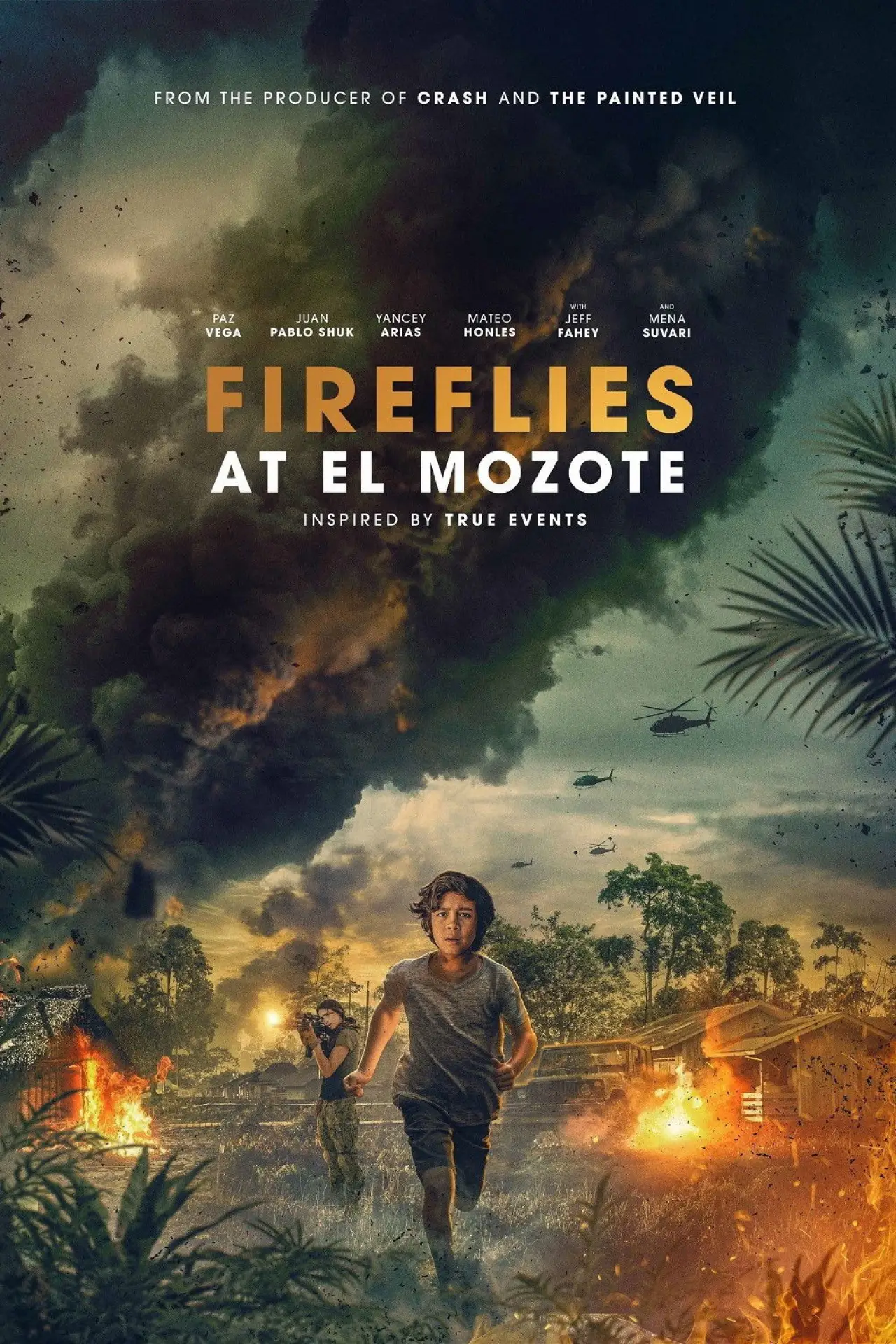 Plakat filmowy "Luciérnagas en El Mozote"