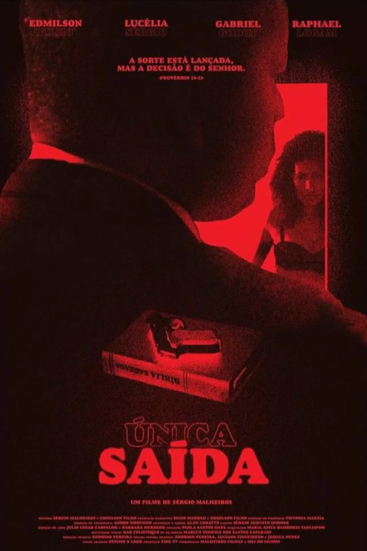 Plakat filmowy "Unica Saída"