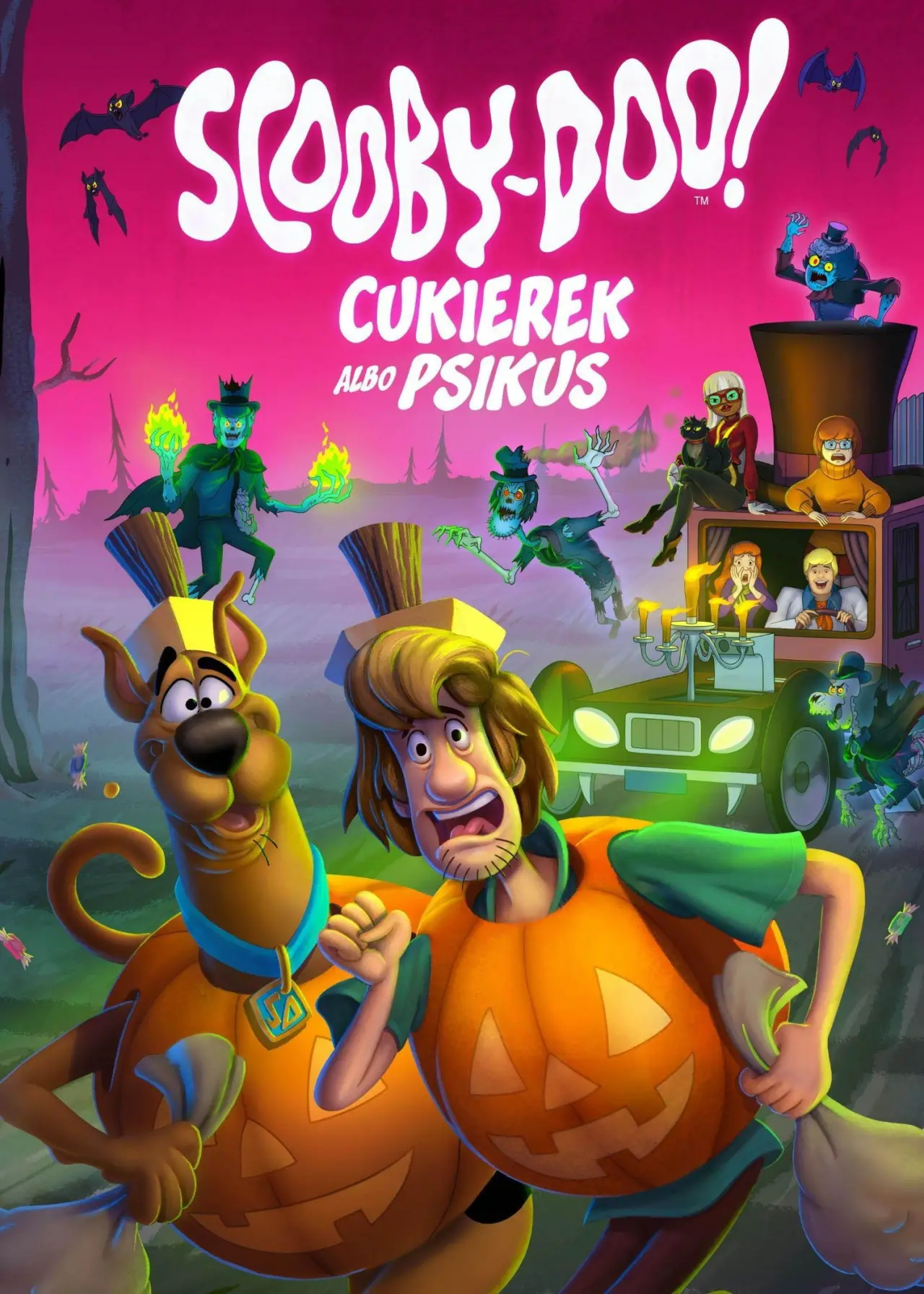 Plakat filmowy "Scooby-Doo! Cukierek albo psikus"