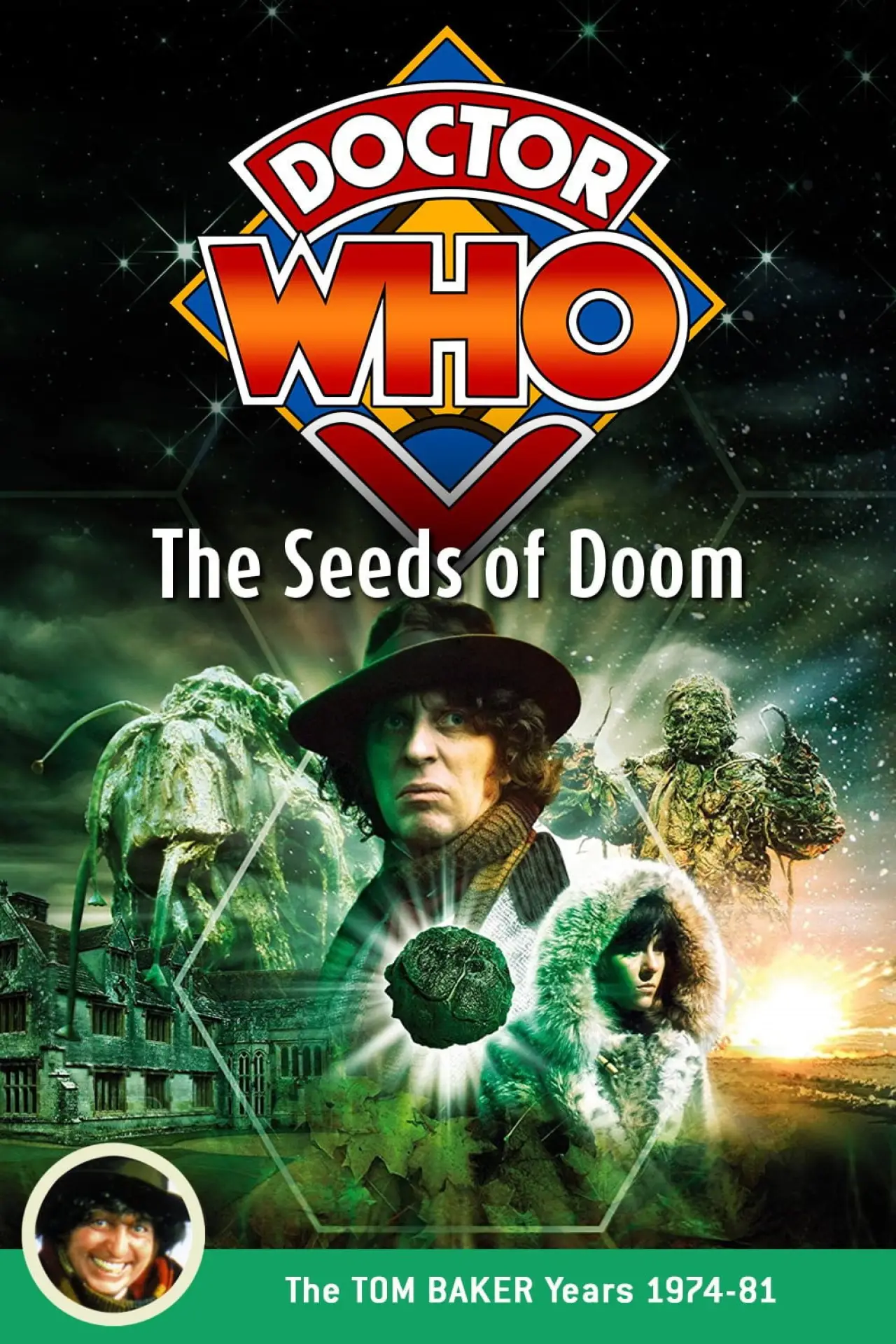 Plakat filmowy "Doctor Who: The Seeds of Doom"