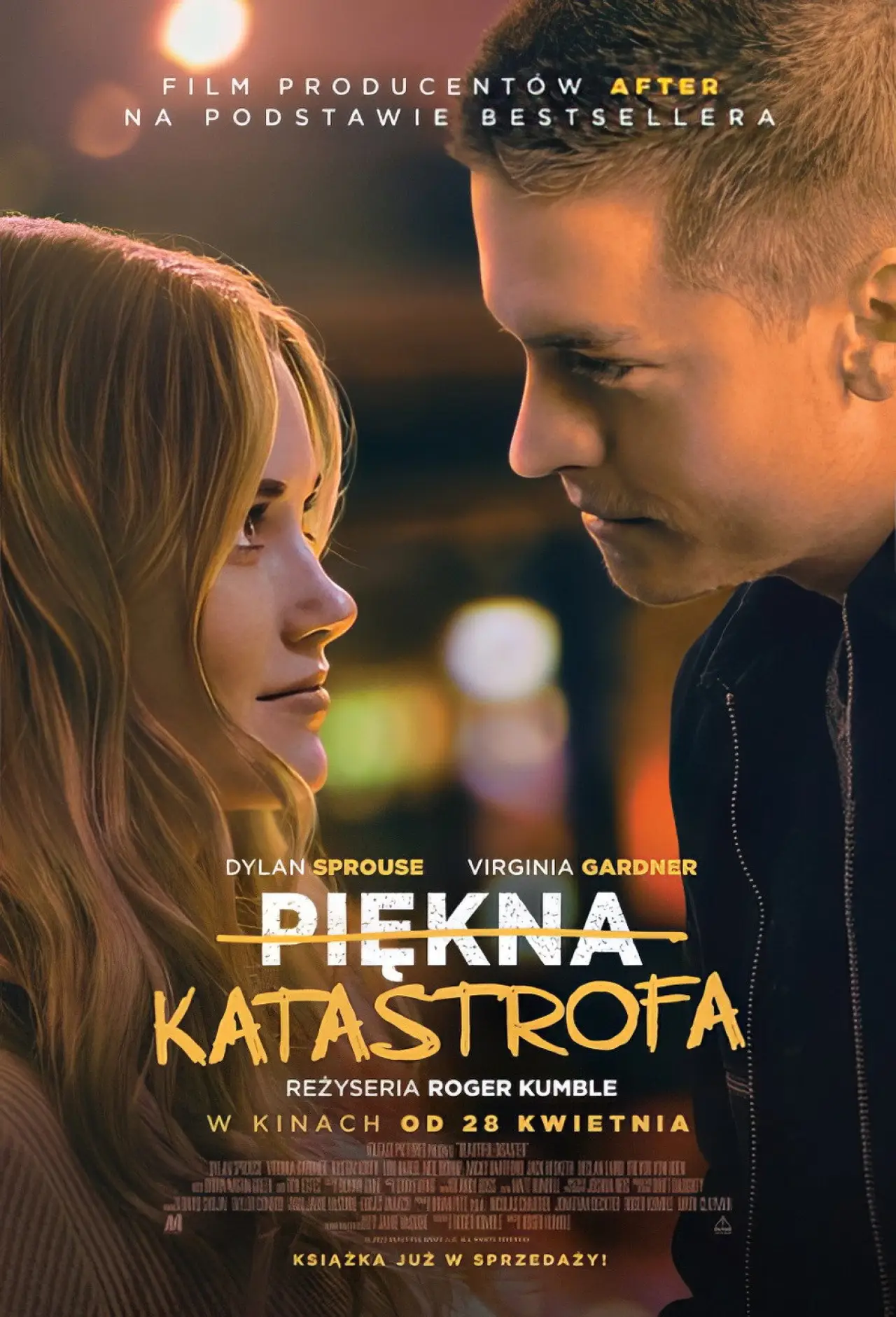 Plakat filmowy "Piękna katastrofa"