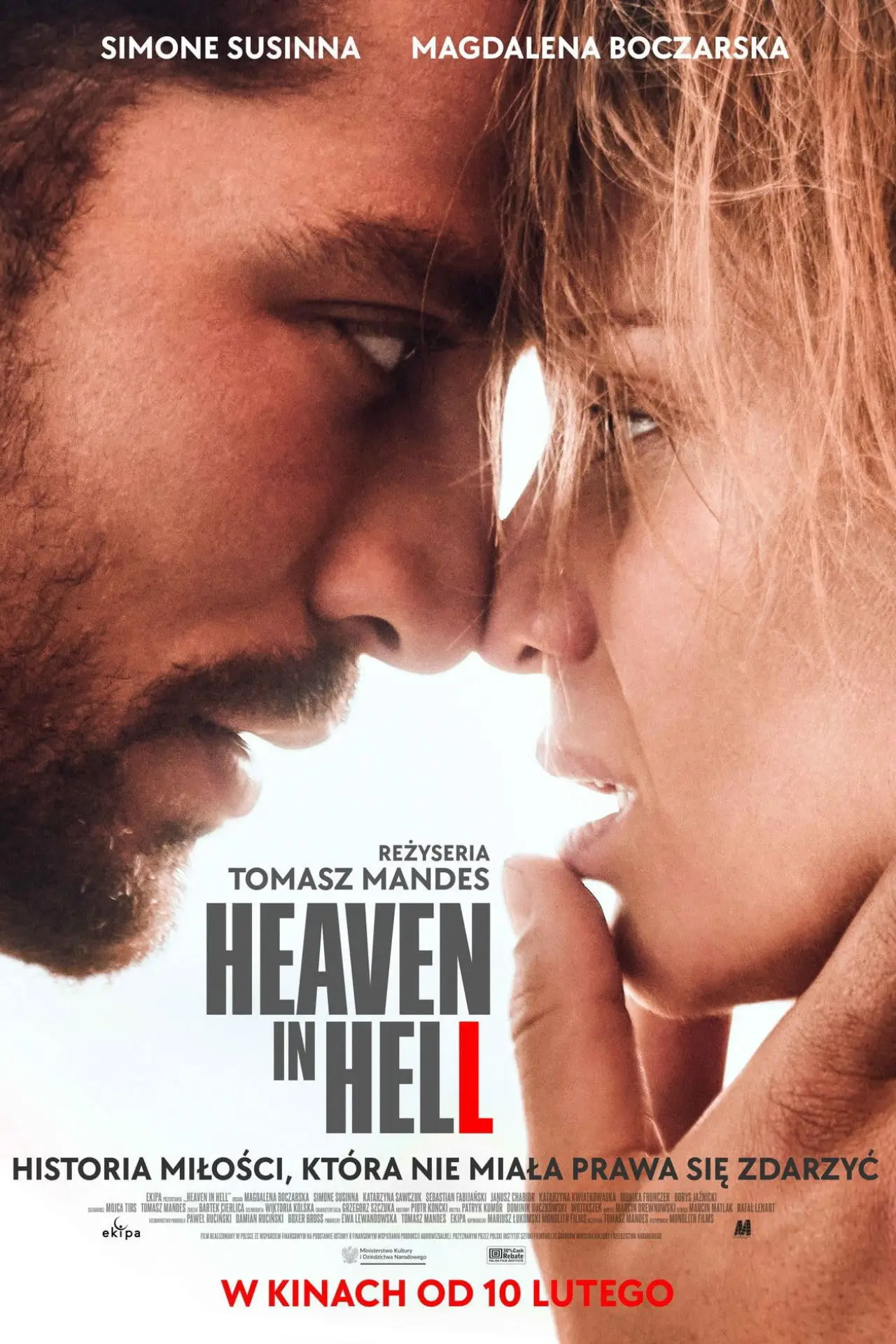 Plakat filmowy "Heaven in Hell"