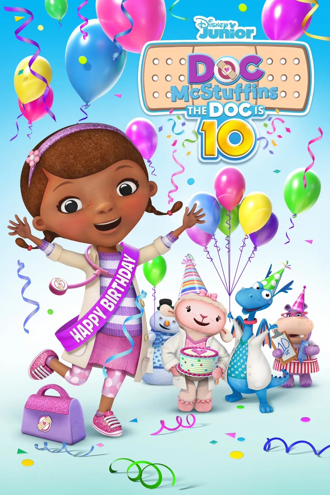 Plakat filmowy "Doc McStuffins: The Doc Is 10!"