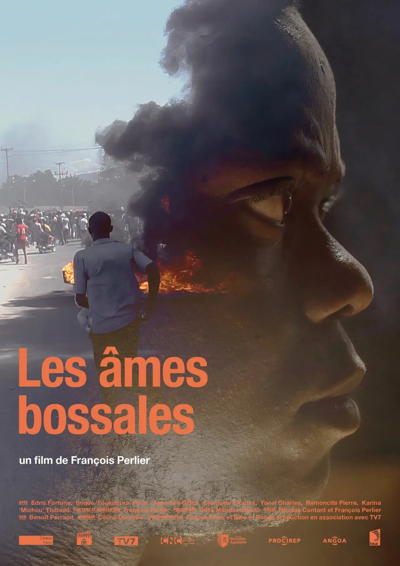 Plakat filmowy "Les Âmes Bossales"