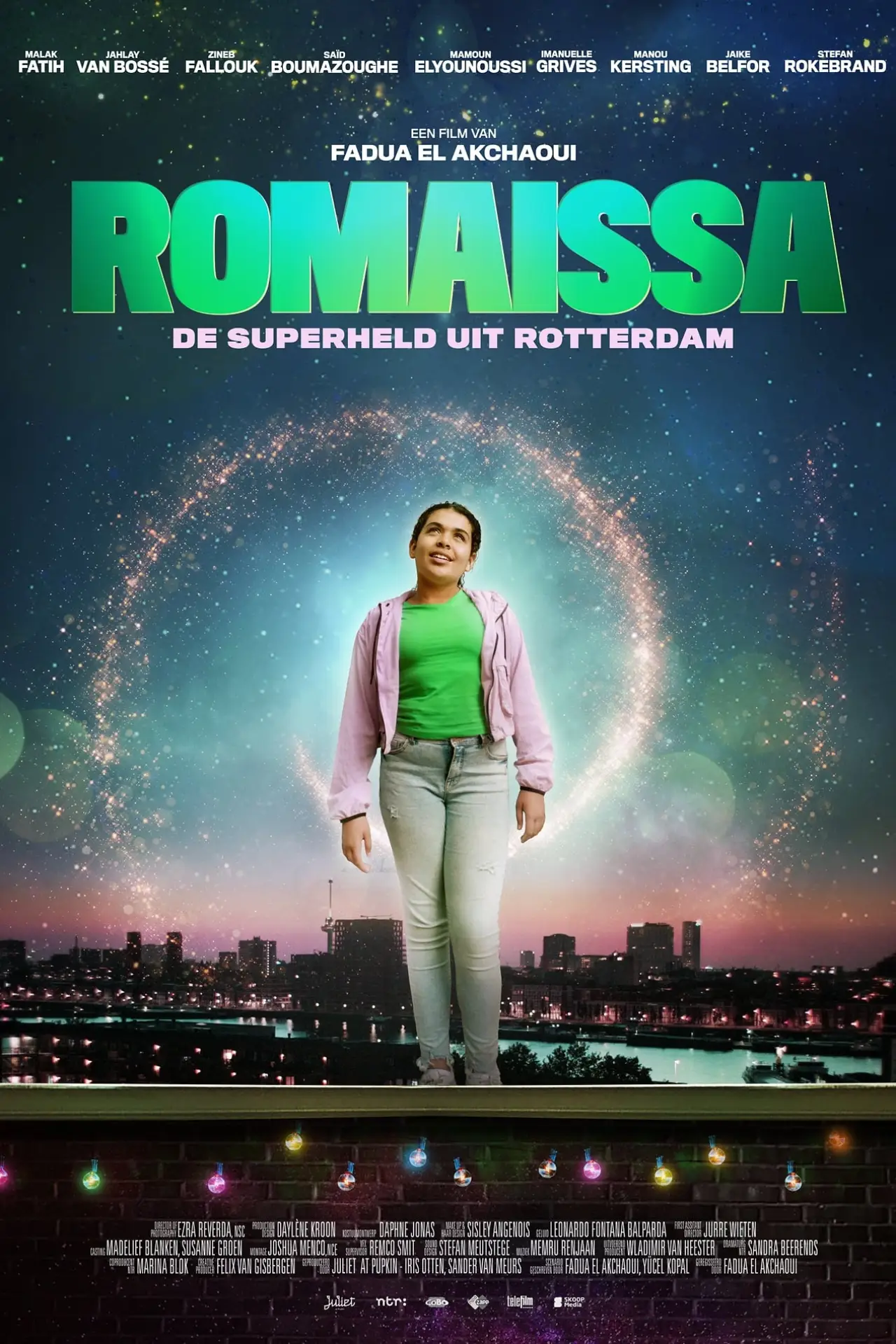 Plakat filmowy "Romaissa - De Superheld uit Rotterdam"