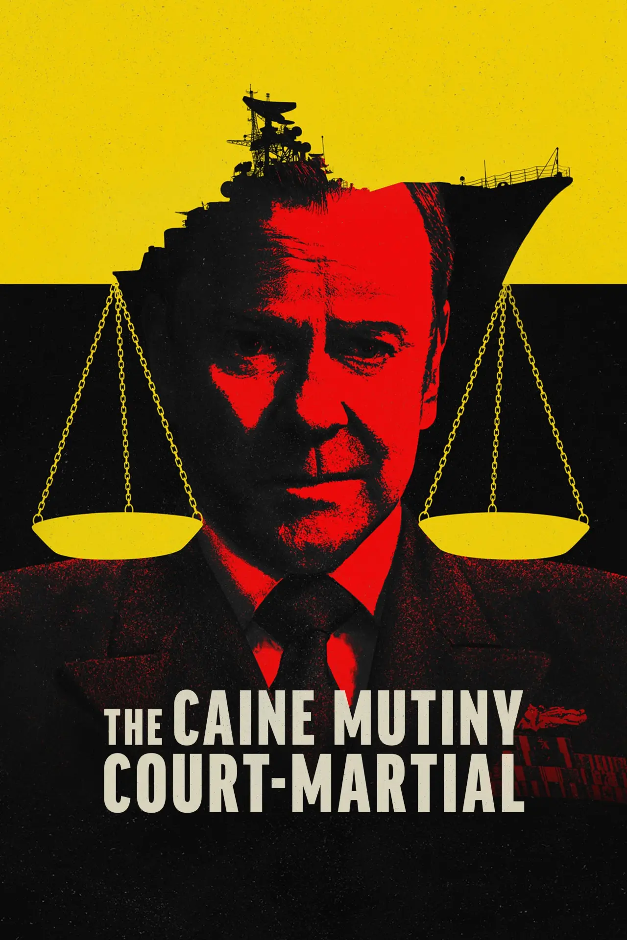 Plakat filmowy "Bunt przed sądem wojennym"