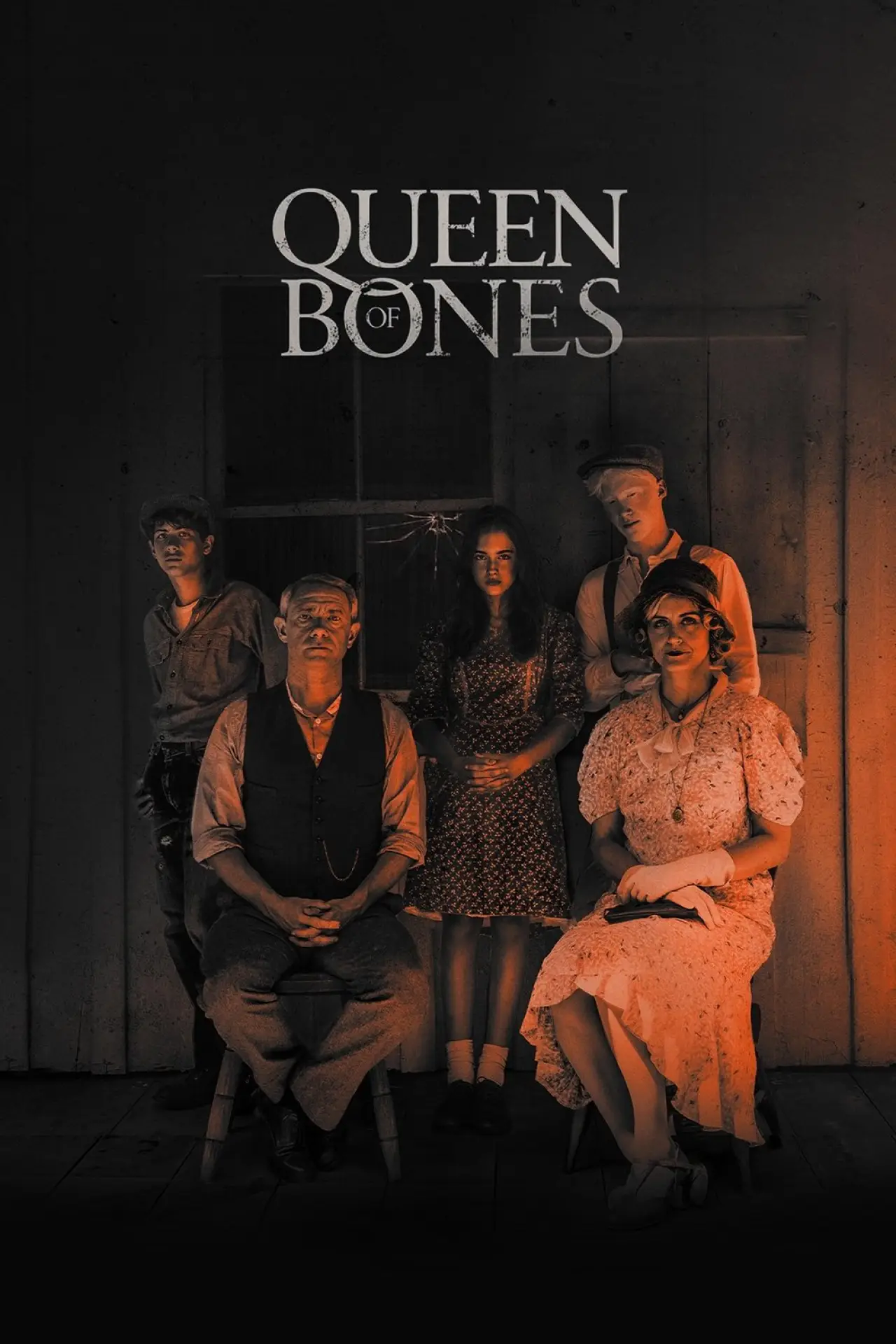 Plakat filmowy "Królowa kości"