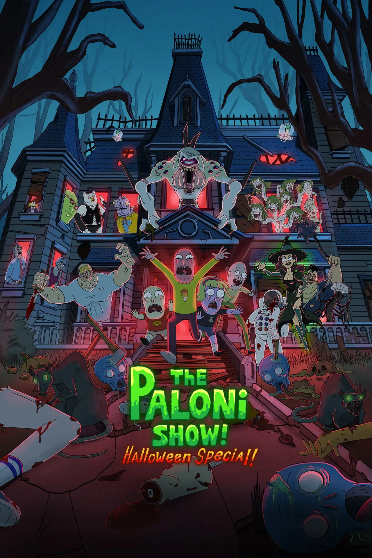 Plakat filmowy "The Paloni Show! Halloween Special!"