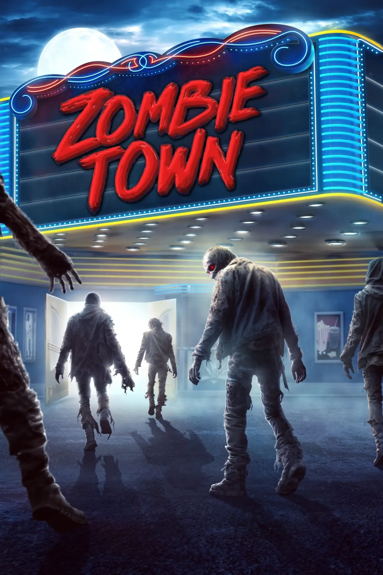 Plakat filmowy "Zombie Town"