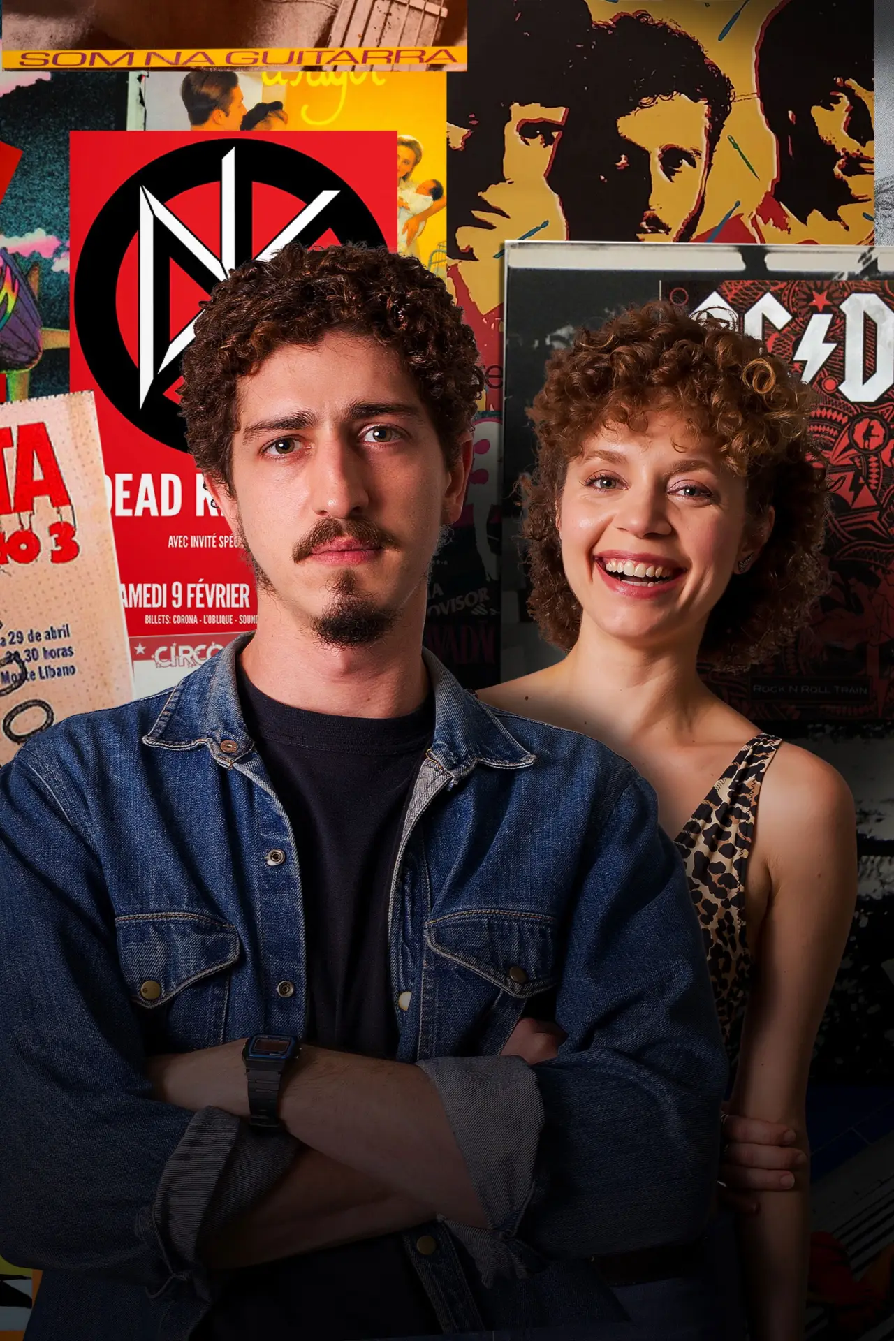 Plakat filmowy "Aumenta que é Rock 